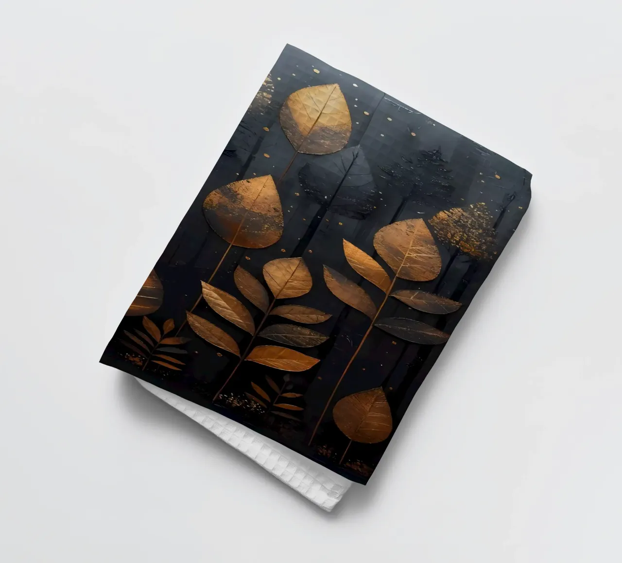 Rêverie de la forêt d'or torchon de Artistic-shop