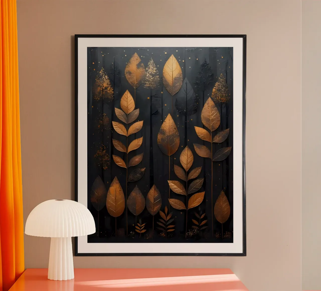 Golden Forest Reverie Poster von Artistic-shop