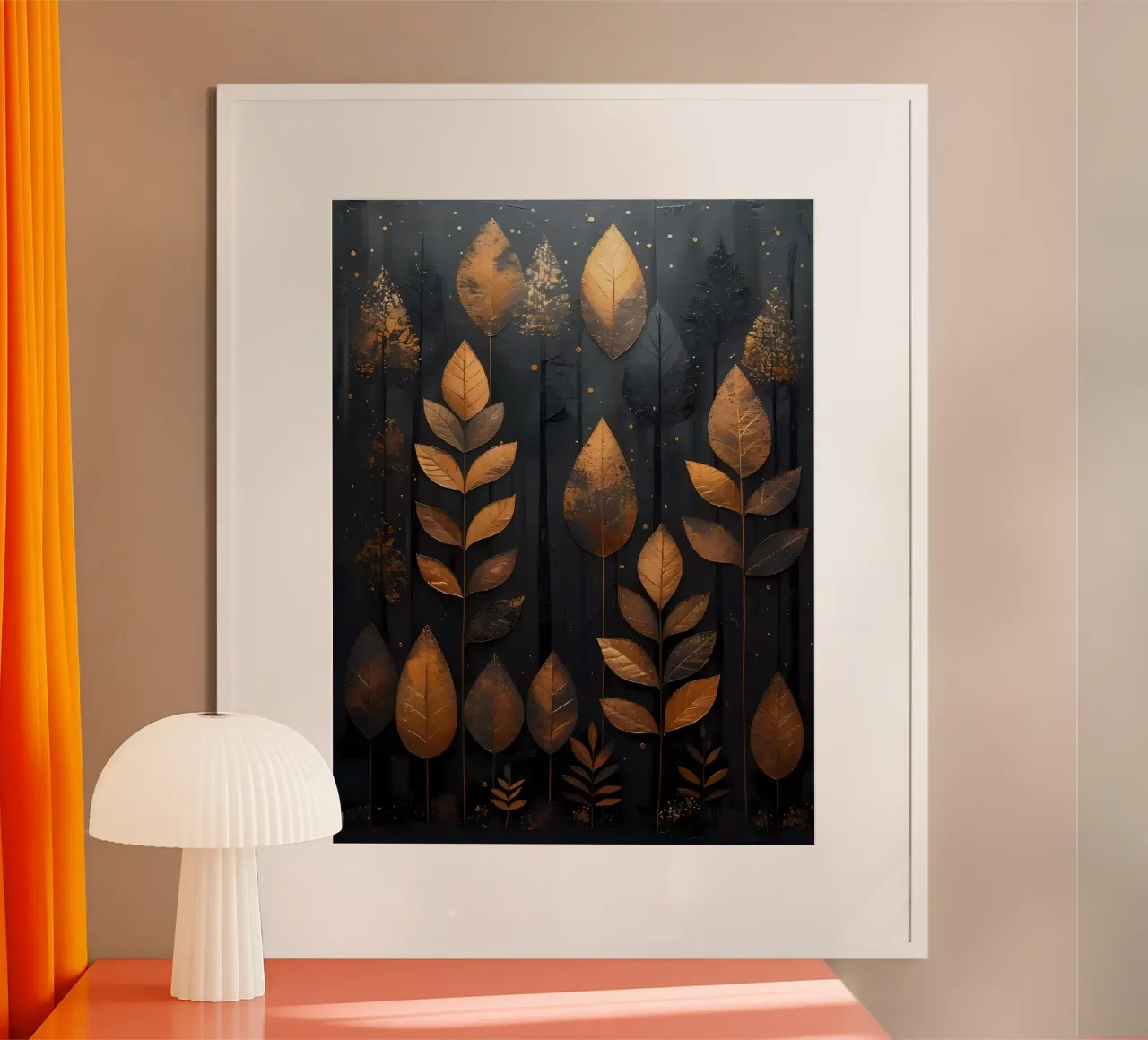 Golden Forest Reverie Poster von Artistic-shop