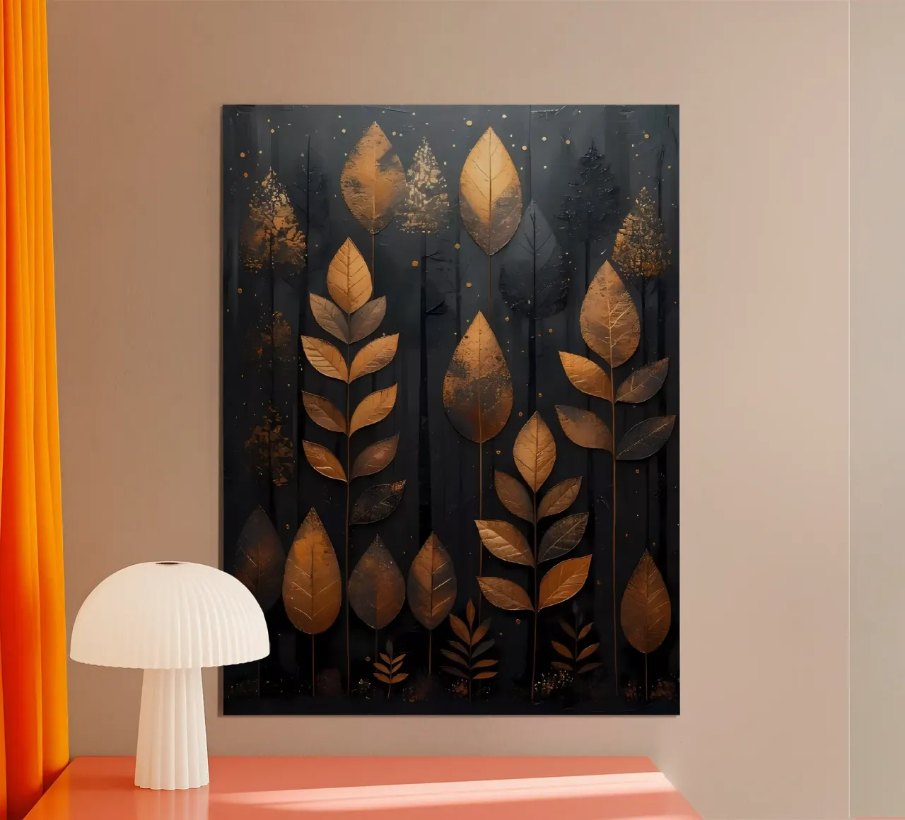 Golden Forest Reverie Poster von Artistic-shop