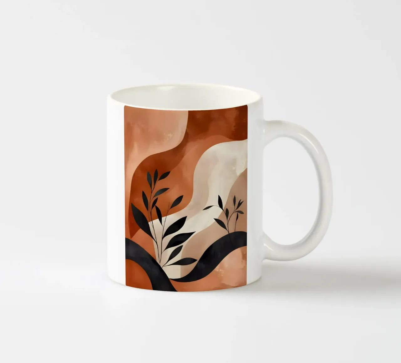 L'abbraccio della natura tazza in ceramica da Artistic-shop