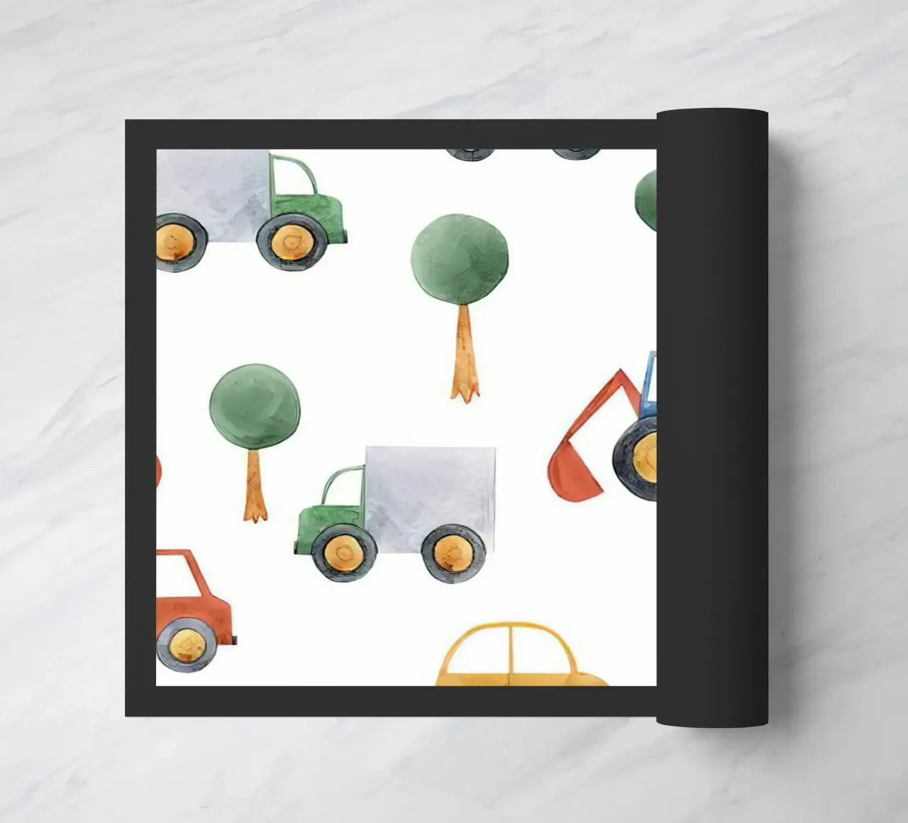 Auto e camion zerbino da Emil Art Studio