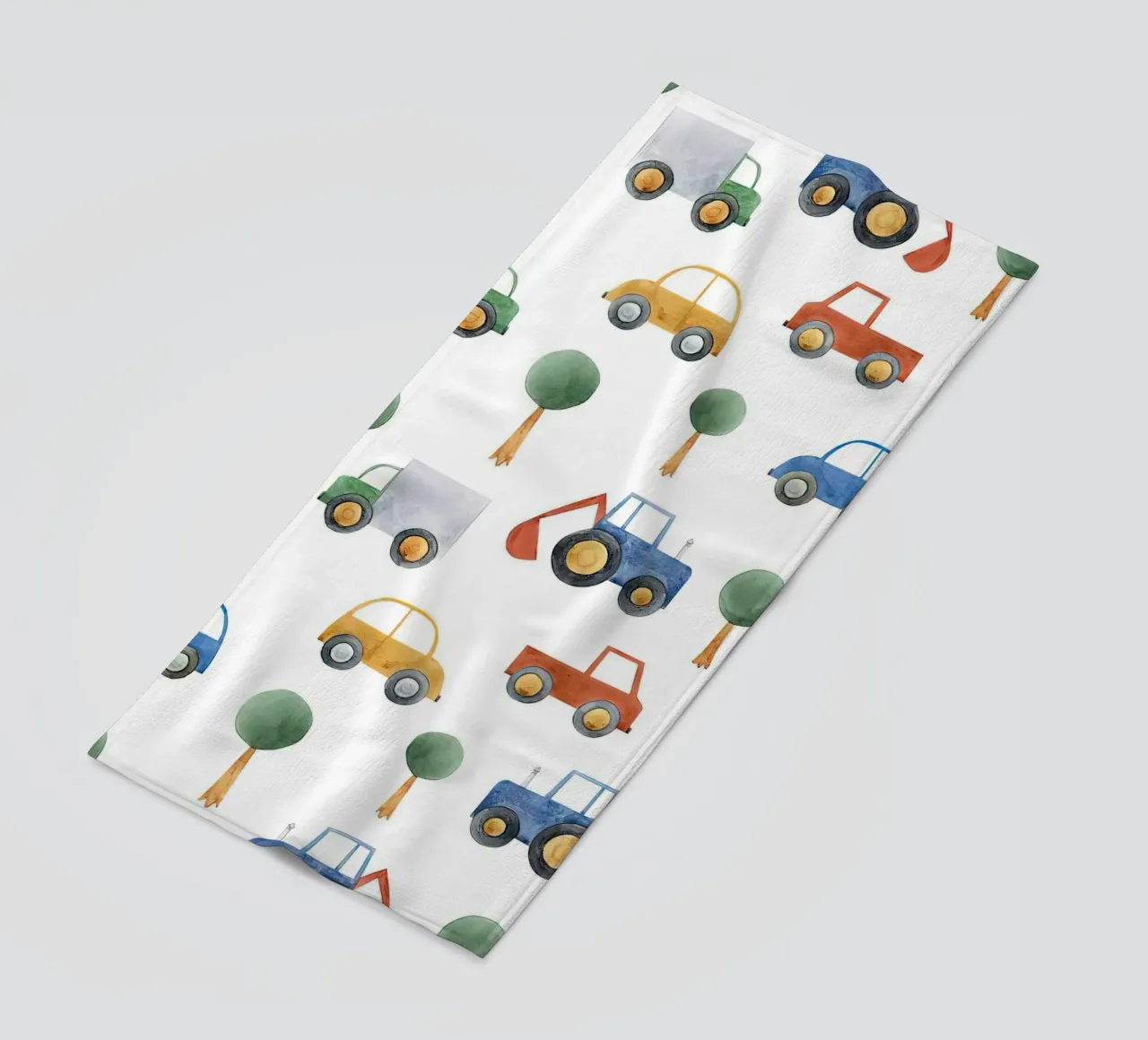 Cars and Trucks telo mare da Emil Art Studio