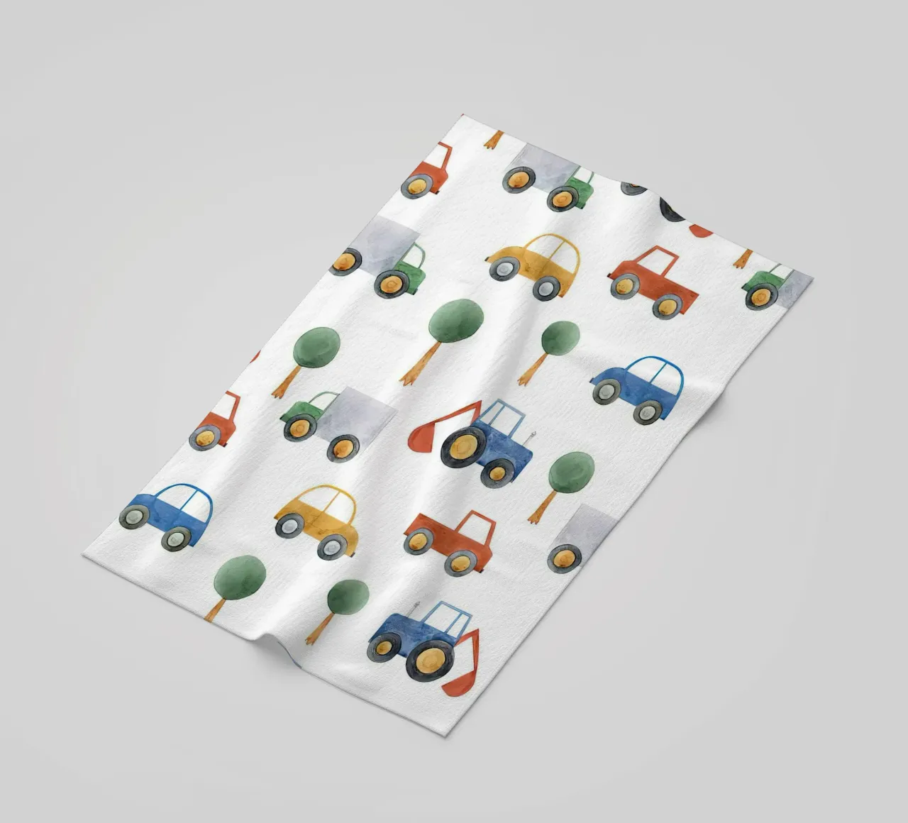 Cars and Trucks telo mare da Emil Art Studio