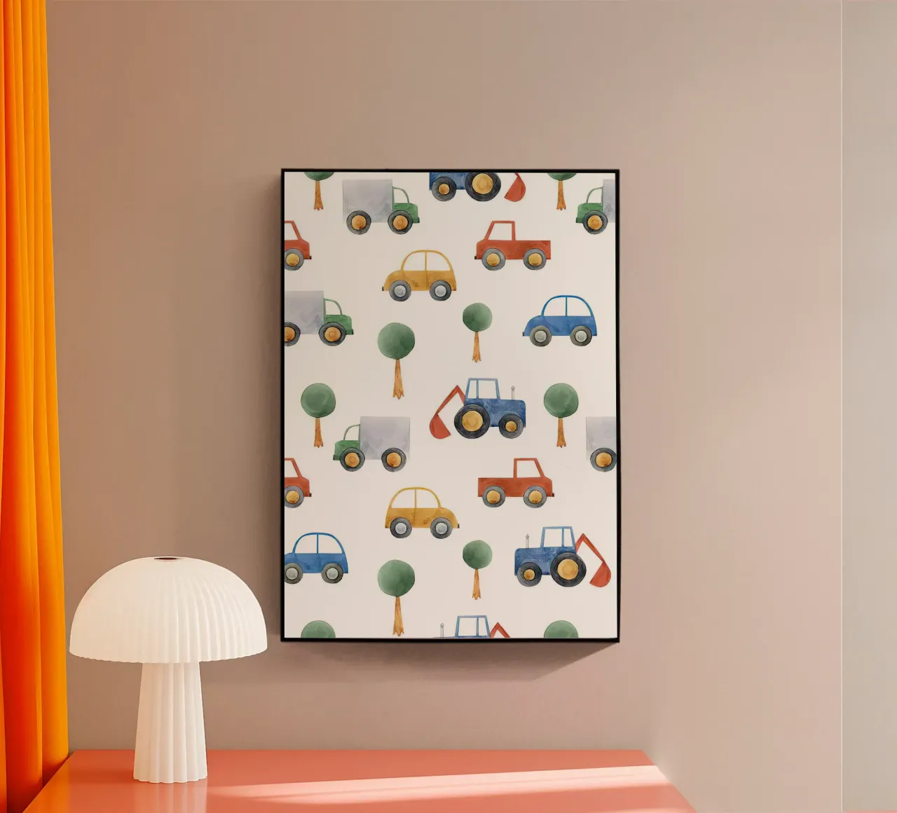 Cars and Trucks plexiglass da Emil Art Studio