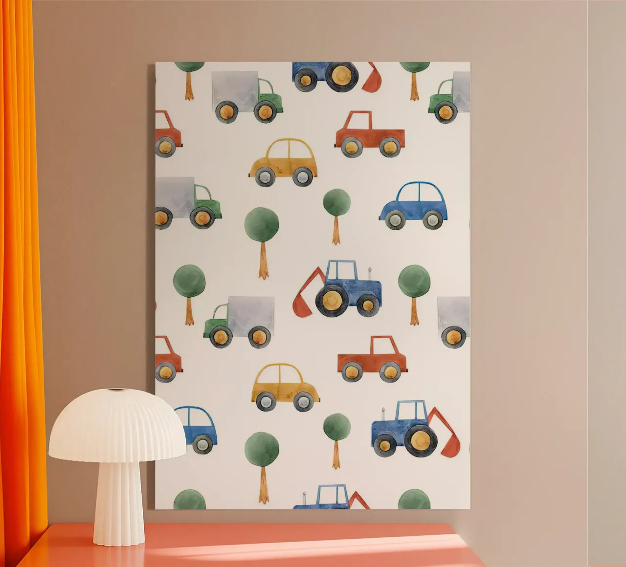 Cars and Trucks plexiglass da Emil Art Studio