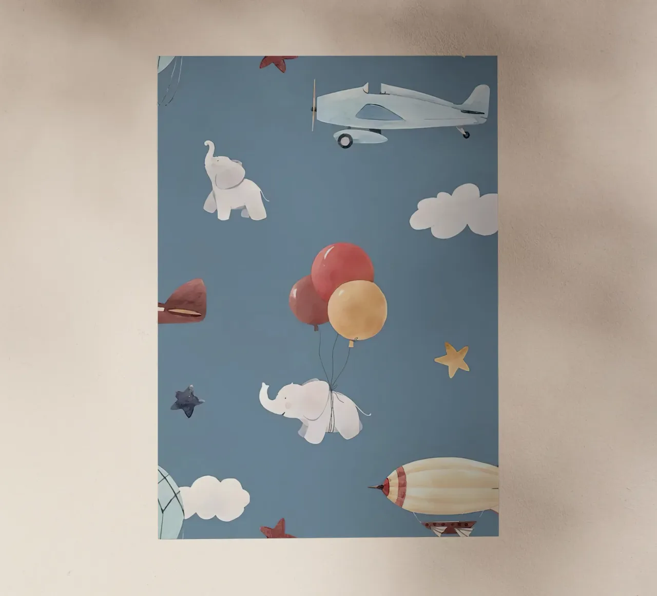 Oggetti trasportati dall'aria pellicola backlit da Emil Art Studio