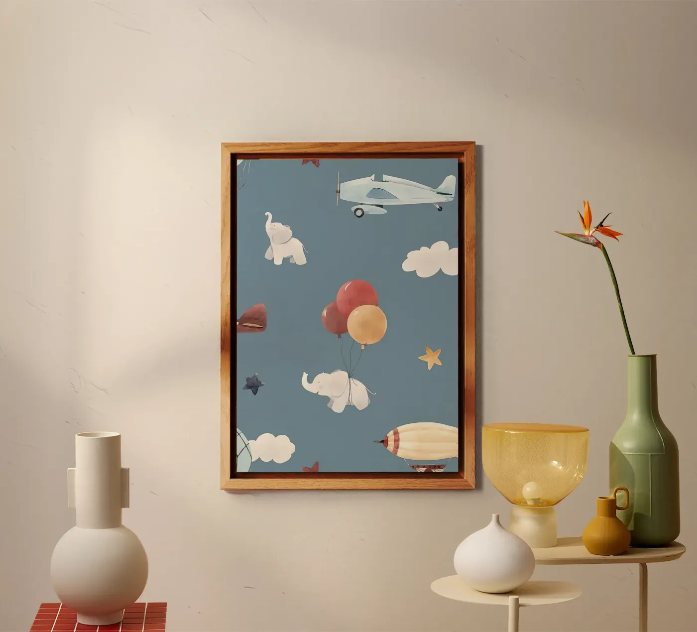 Airborne Objects forex plate by Emil Art Studio