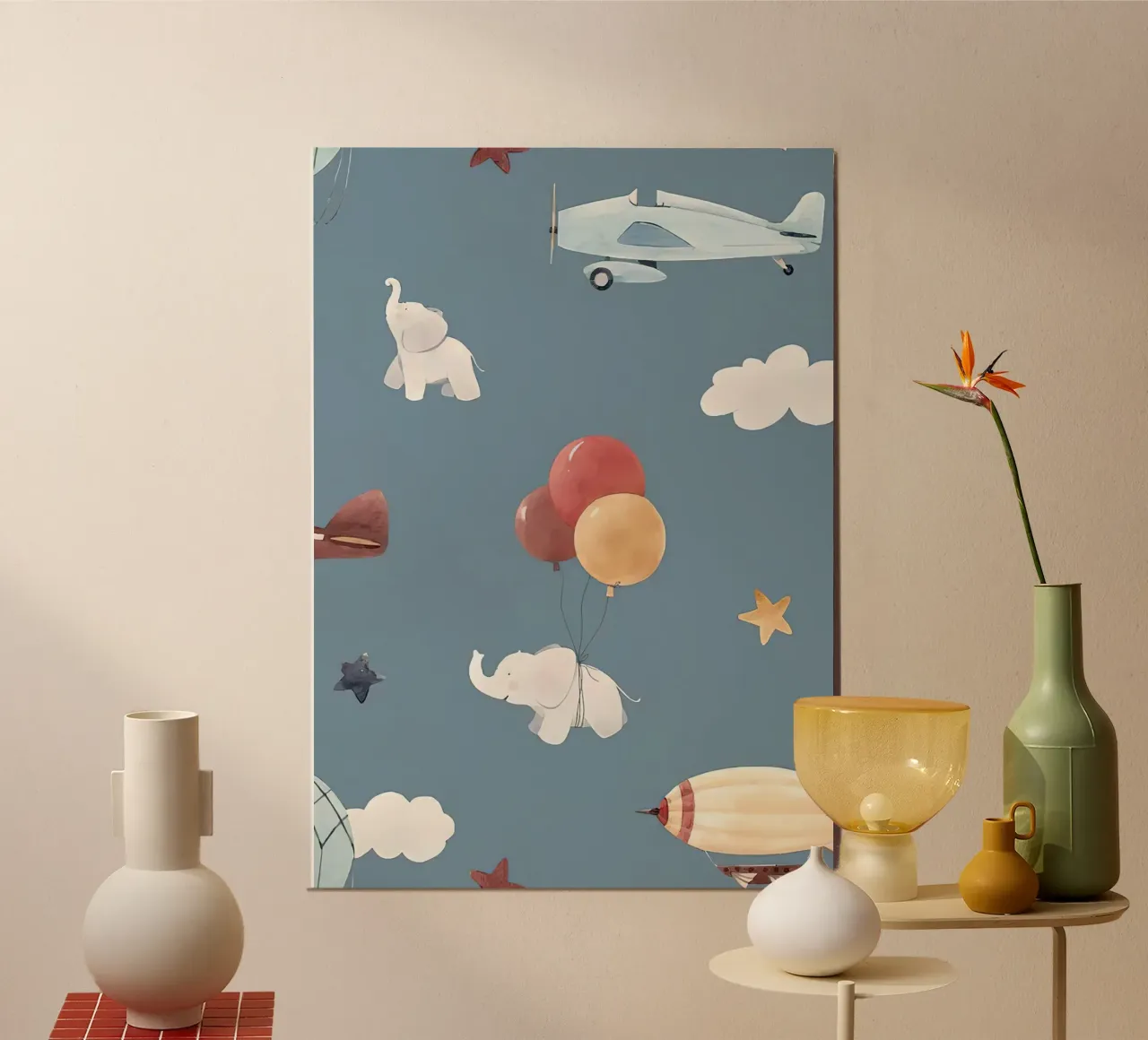 Airborne Objects forex plate by Emil Art Studio