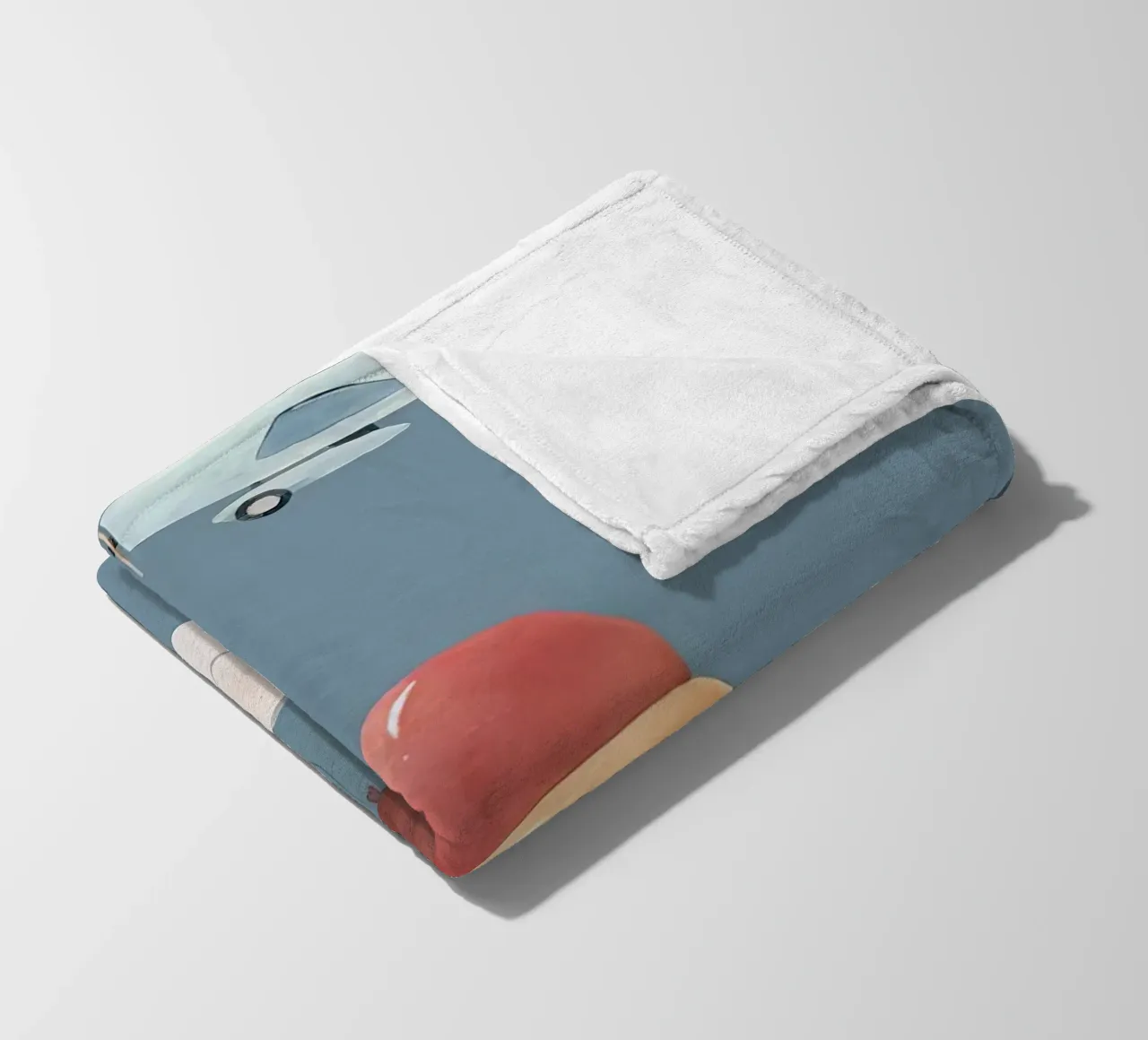 Fliegende Objekte Fleecedecke von Emil Art Studio