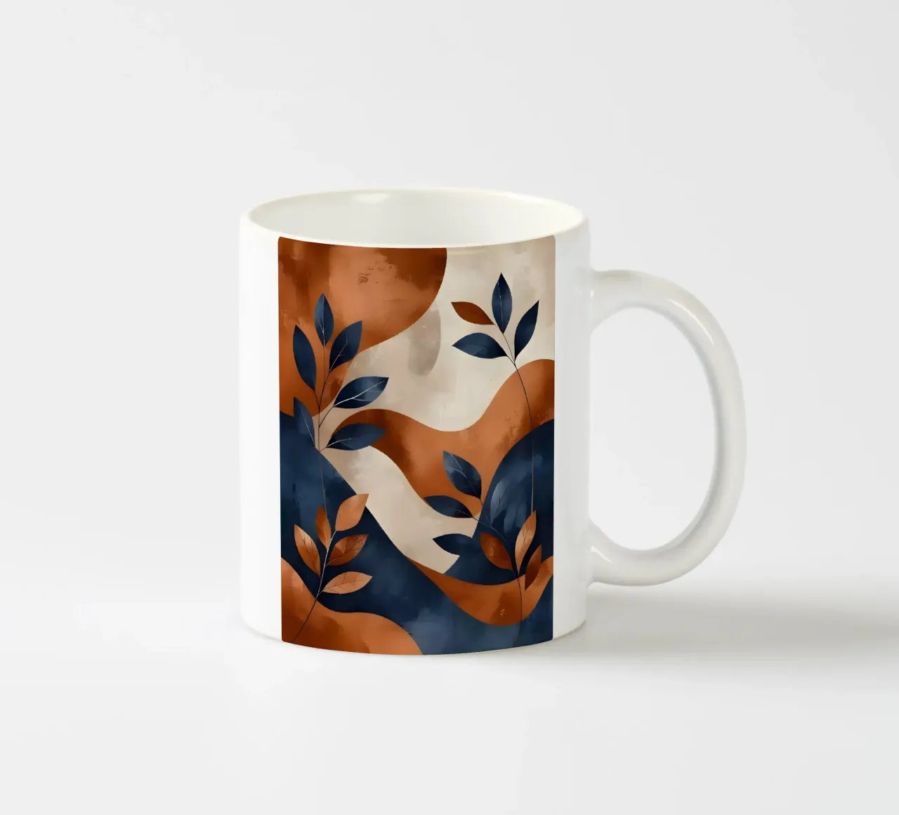 Autumnal Elegance ceramic mug by Artistic-shop
