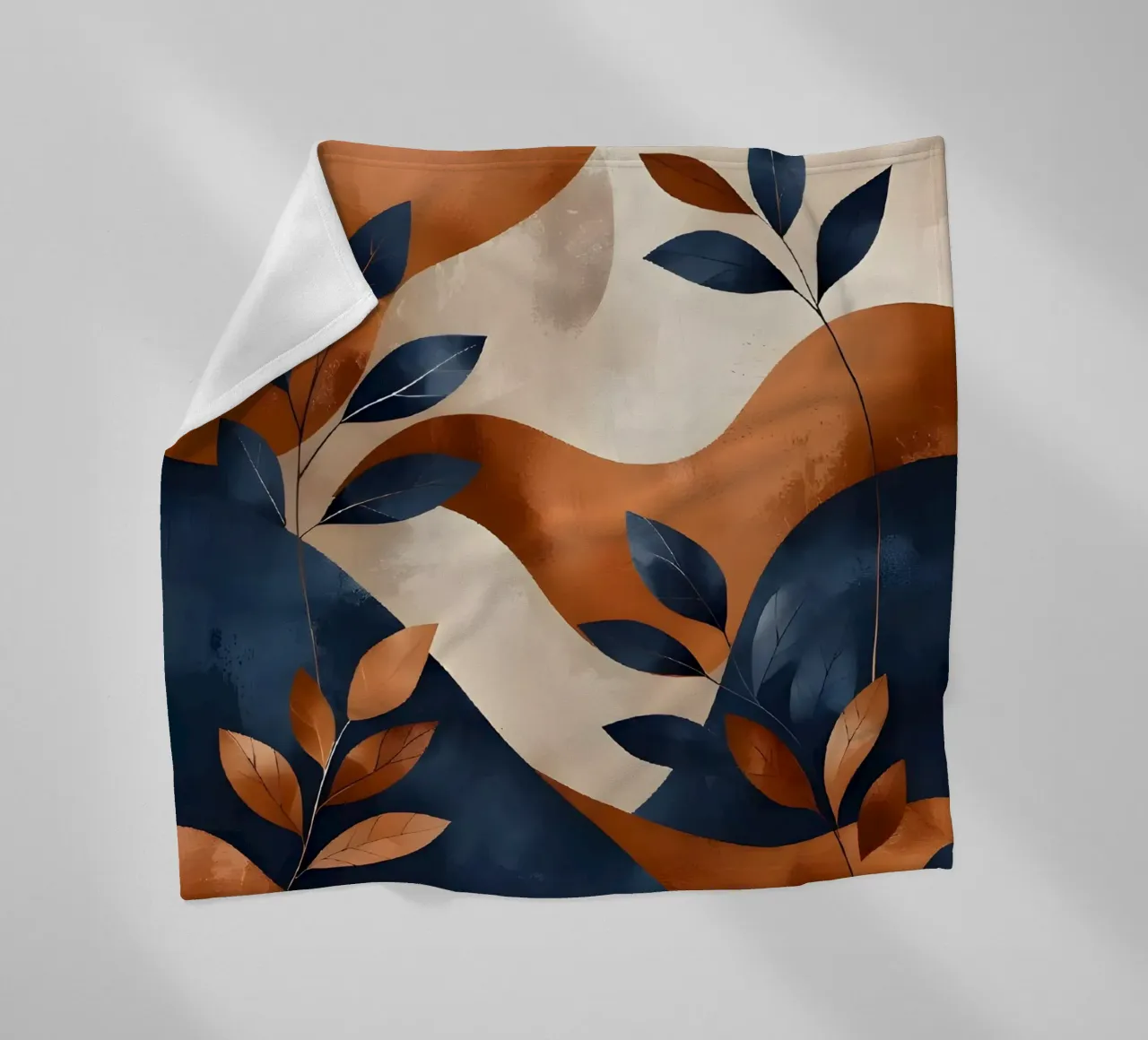 Autumnal Elegance fleece blanket by Artistic-shop