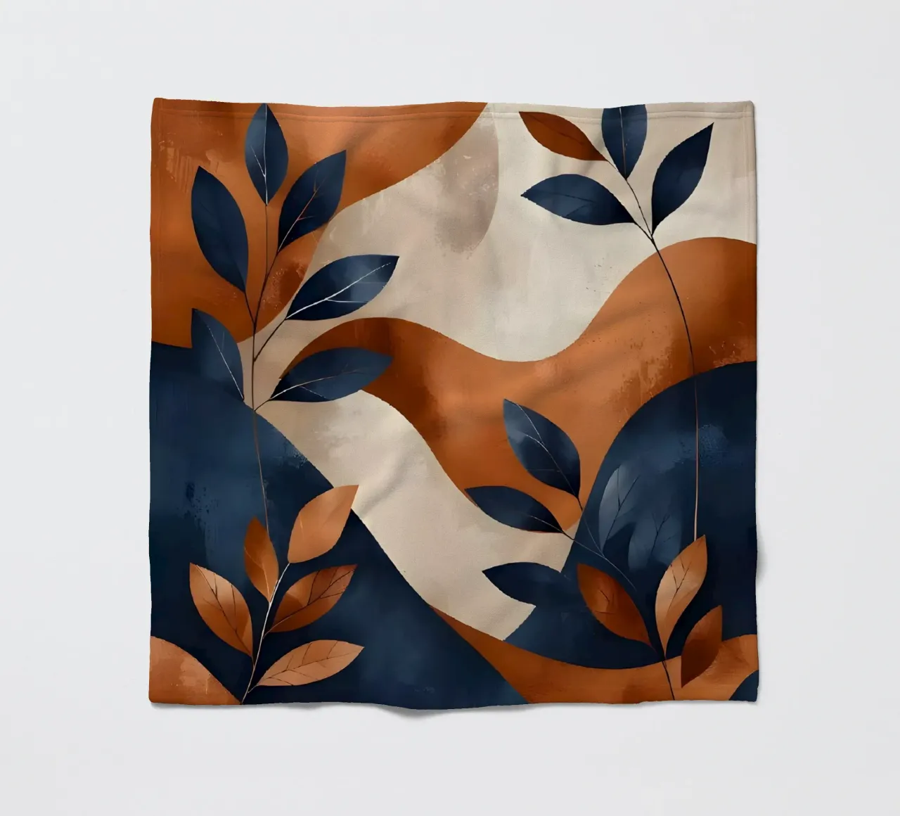 Autumnal Elegance fleece blanket by Artistic-shop