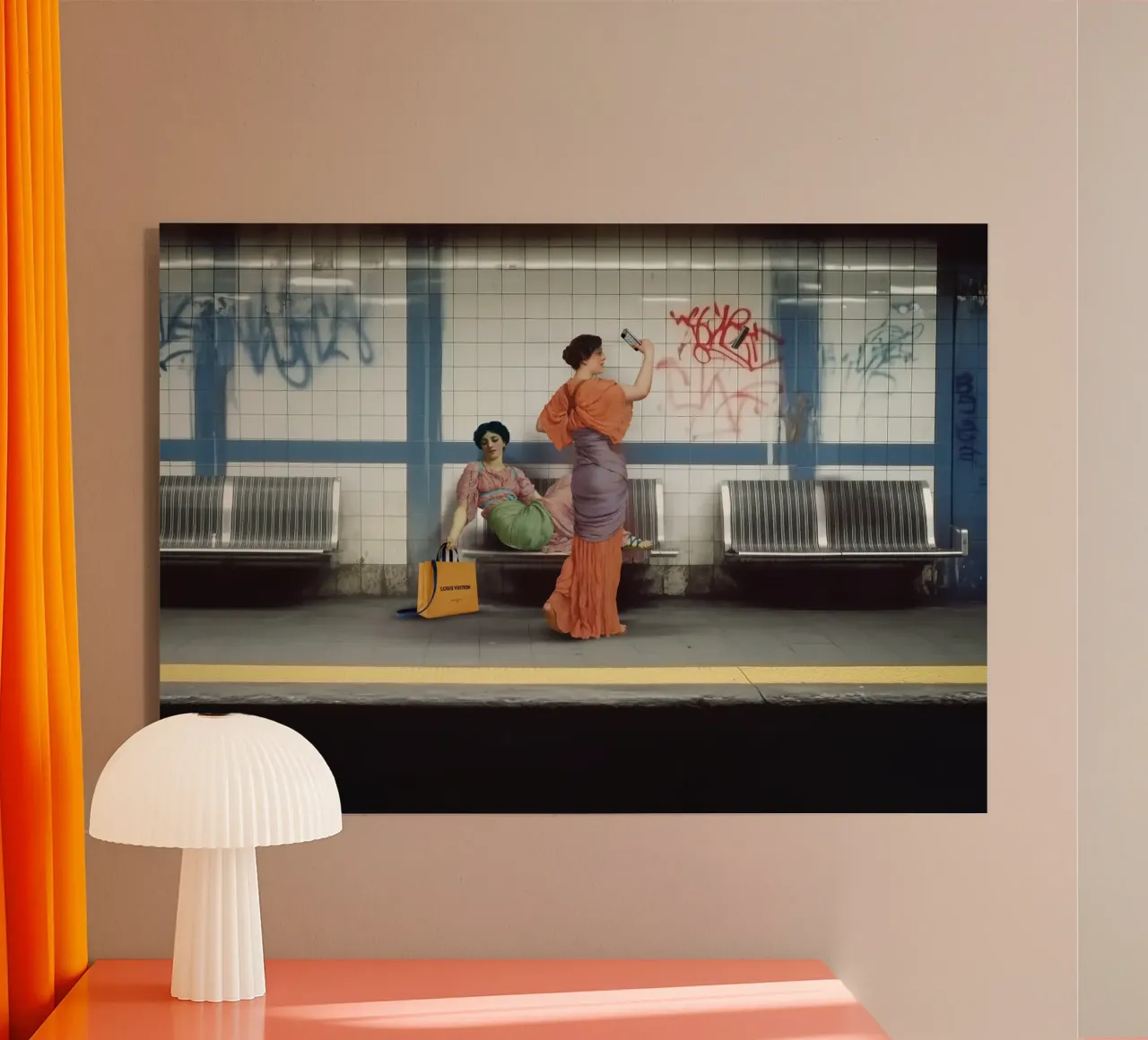 The Art of waiting plexiglass da Dikhotomy