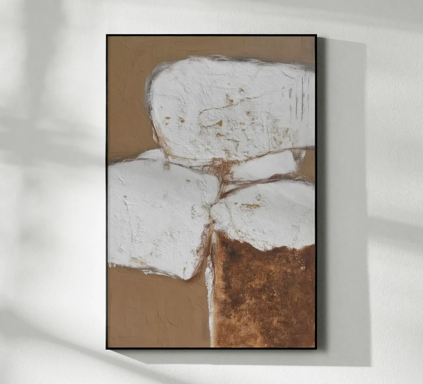 Traces dans le grès plexiglas de Carinaprint