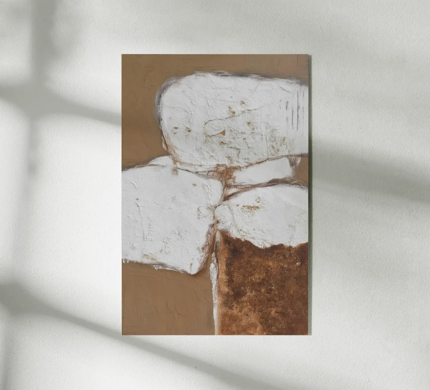 Traces dans le grès plexiglas de Carinaprint