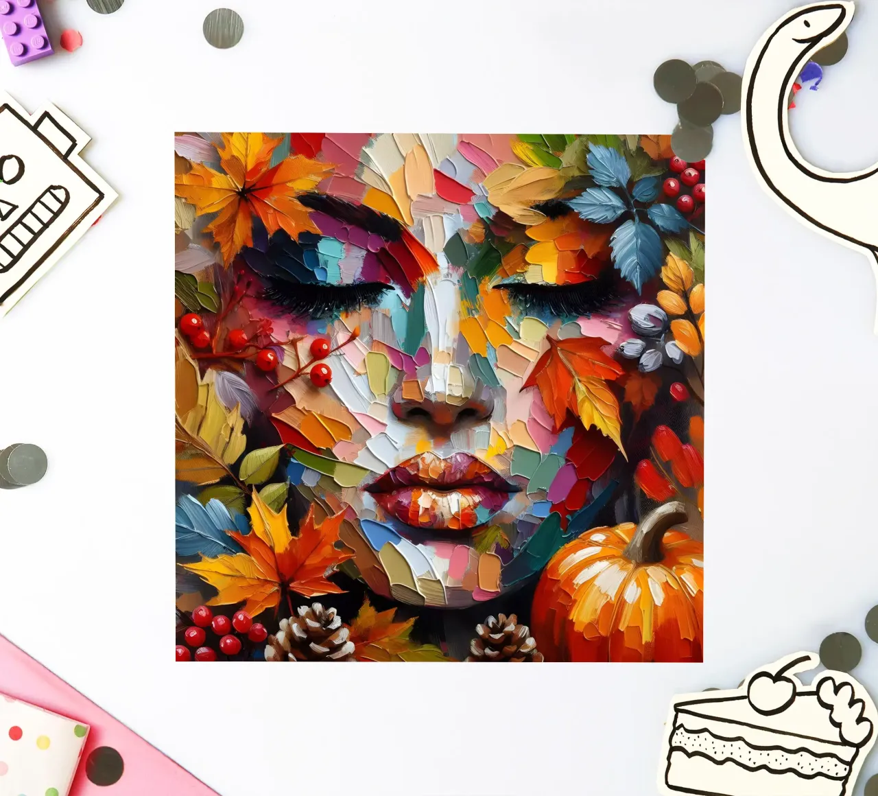 TRANQUILITEIT sticker van ARTOMATIC