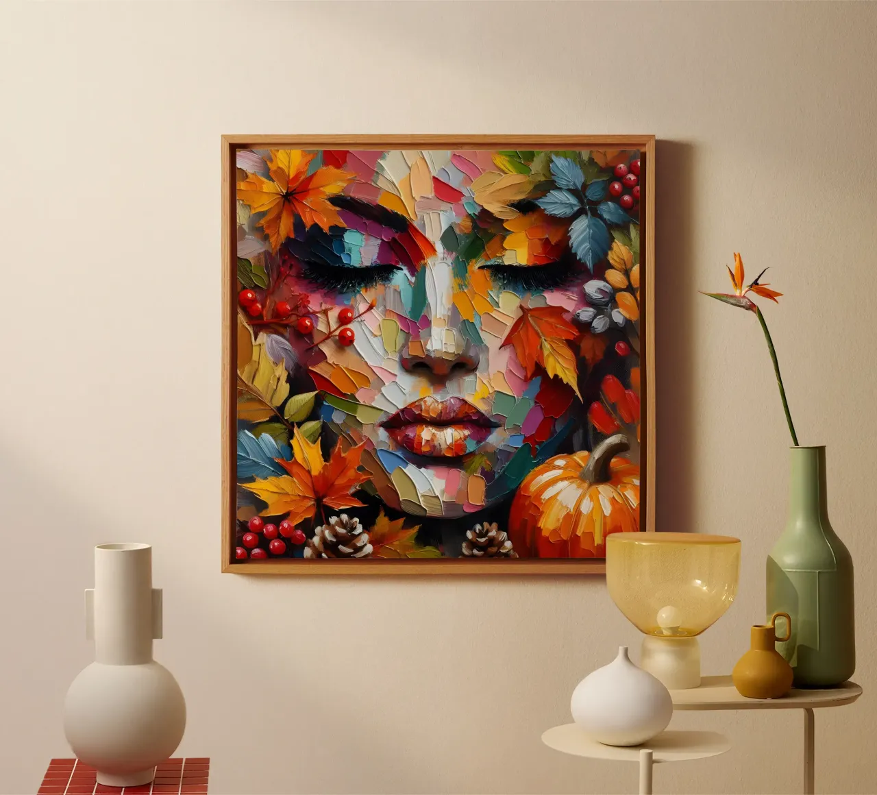 TRANQUILITEIT canvas van ARTOMATIC