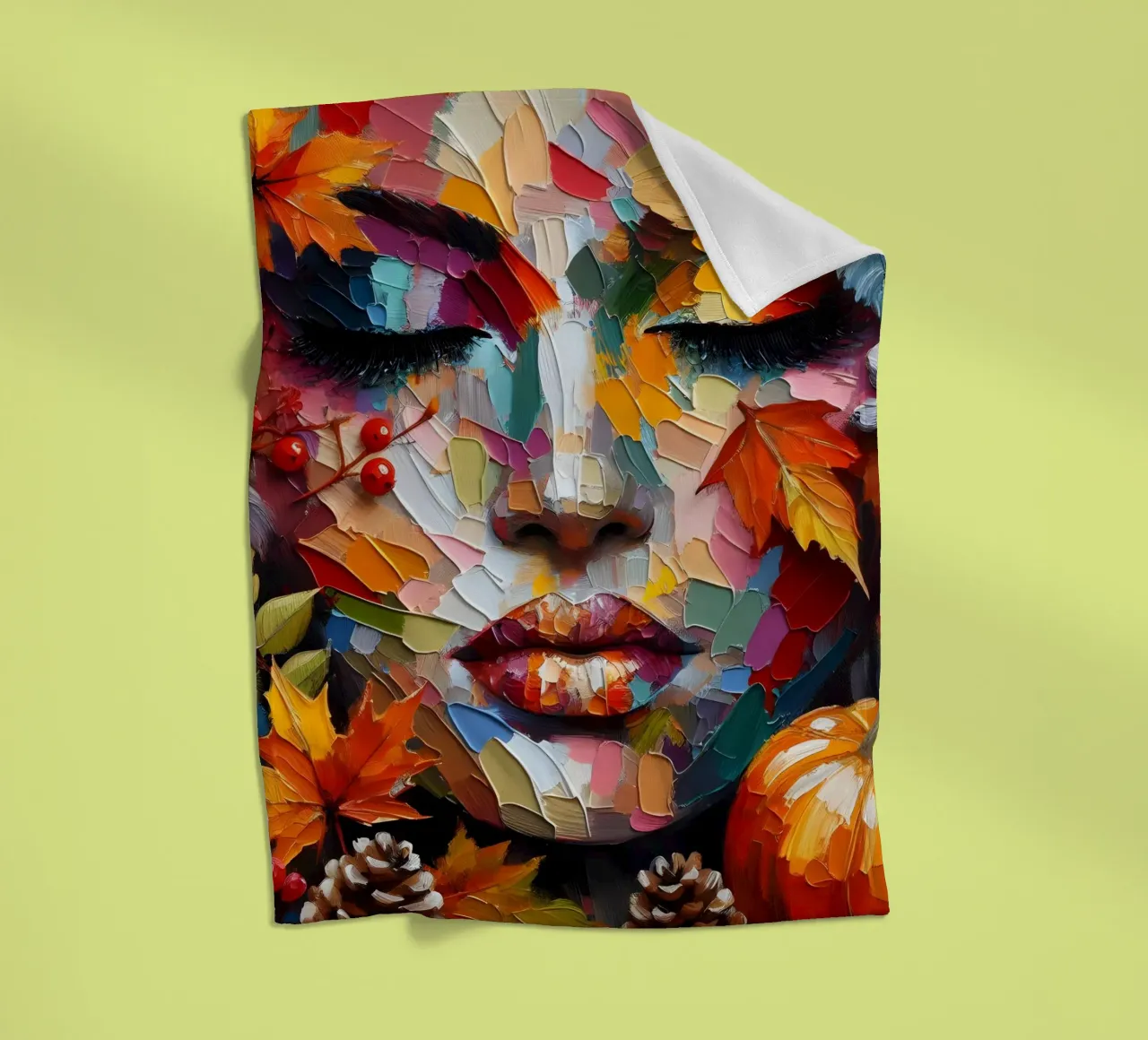 TRANQUILITEIT fleecedeken van ARTOMATIC