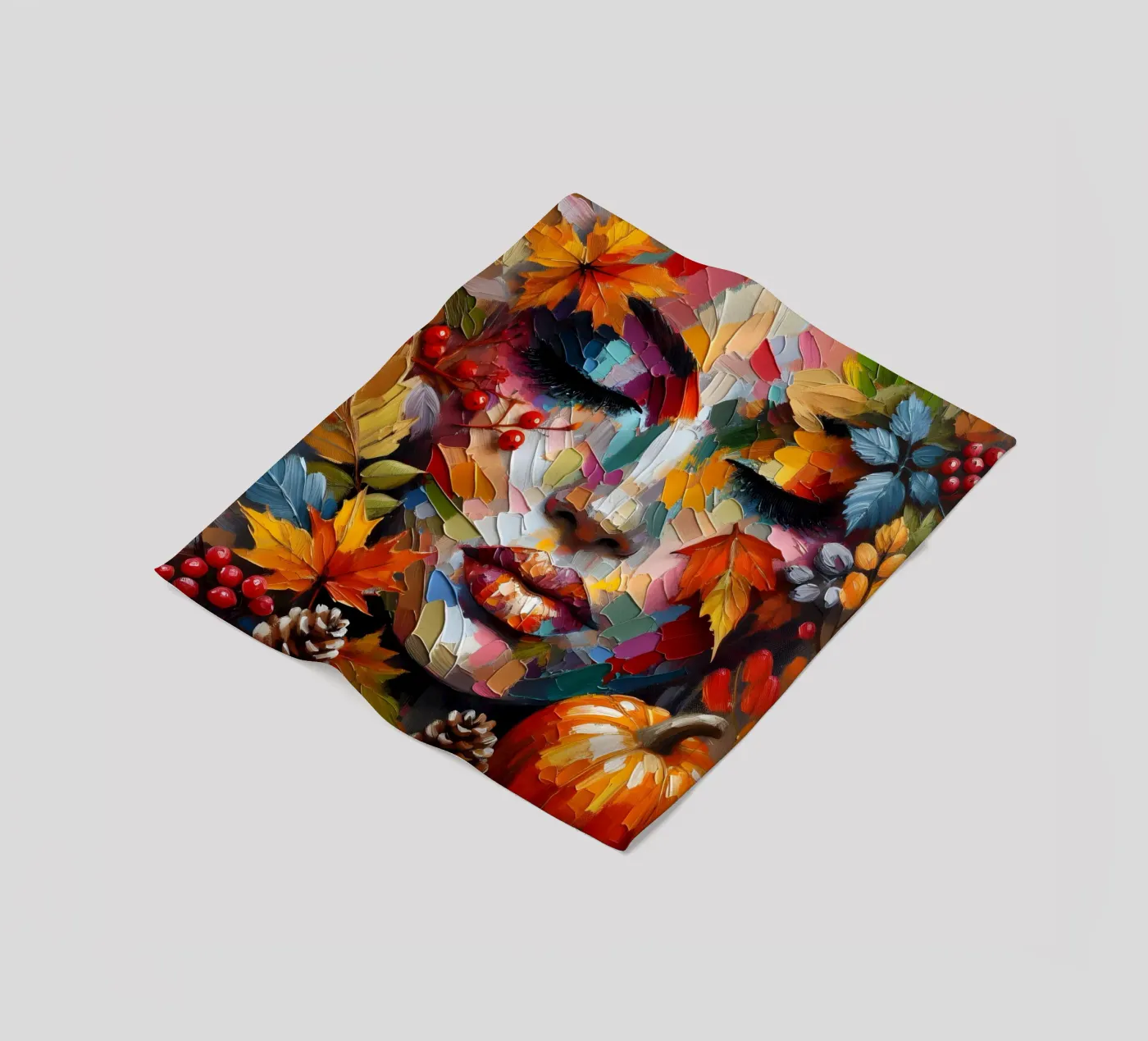 TRANQUILITÉ plaid polaire de ARTOMATIC