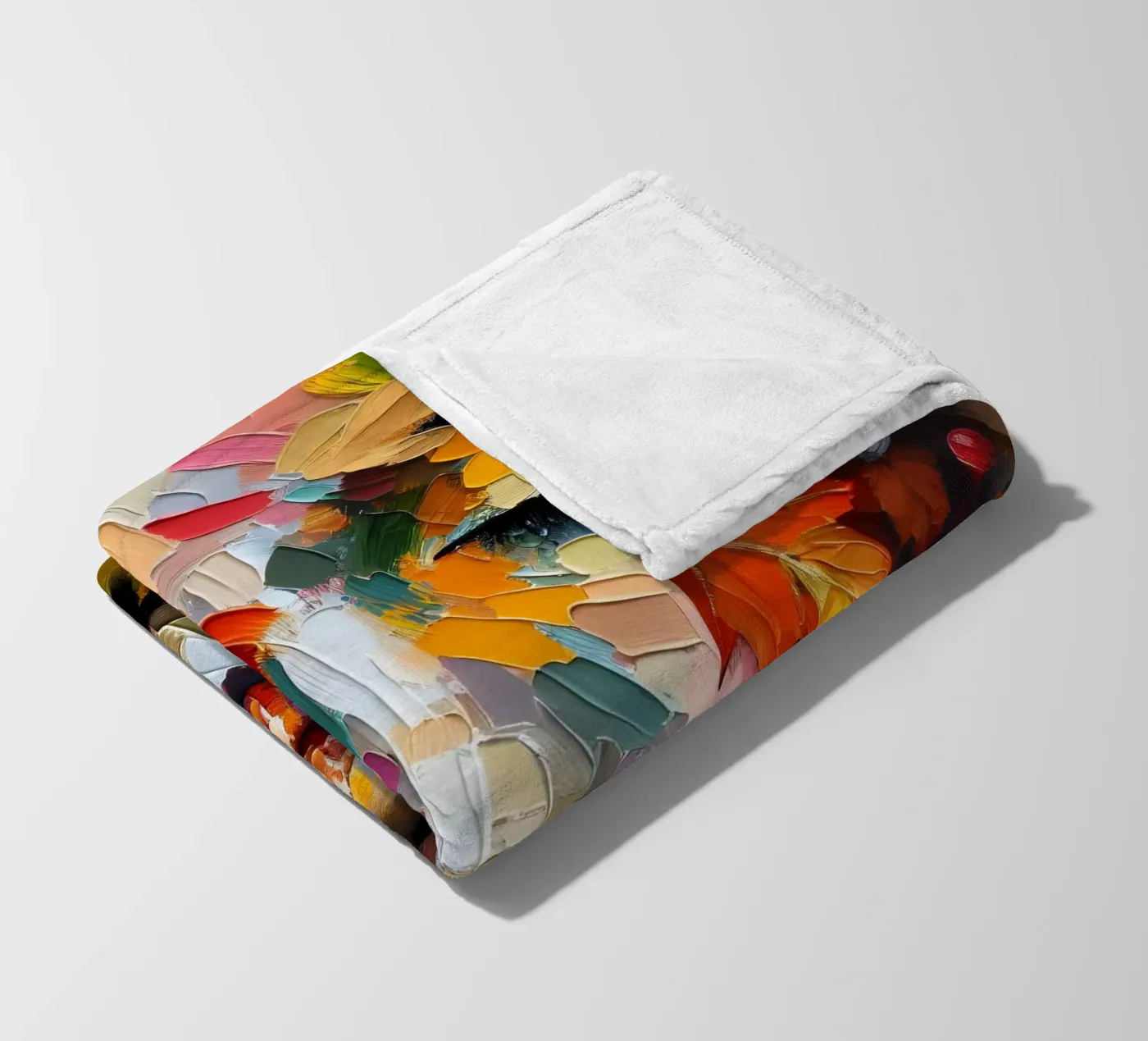 TRANQUILITÉ plaid polaire de ARTOMATIC