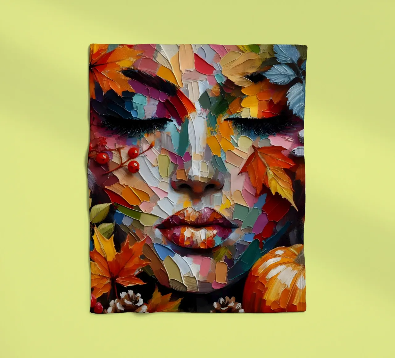 TRANQUILITEIT fleecedeken van ARTOMATIC