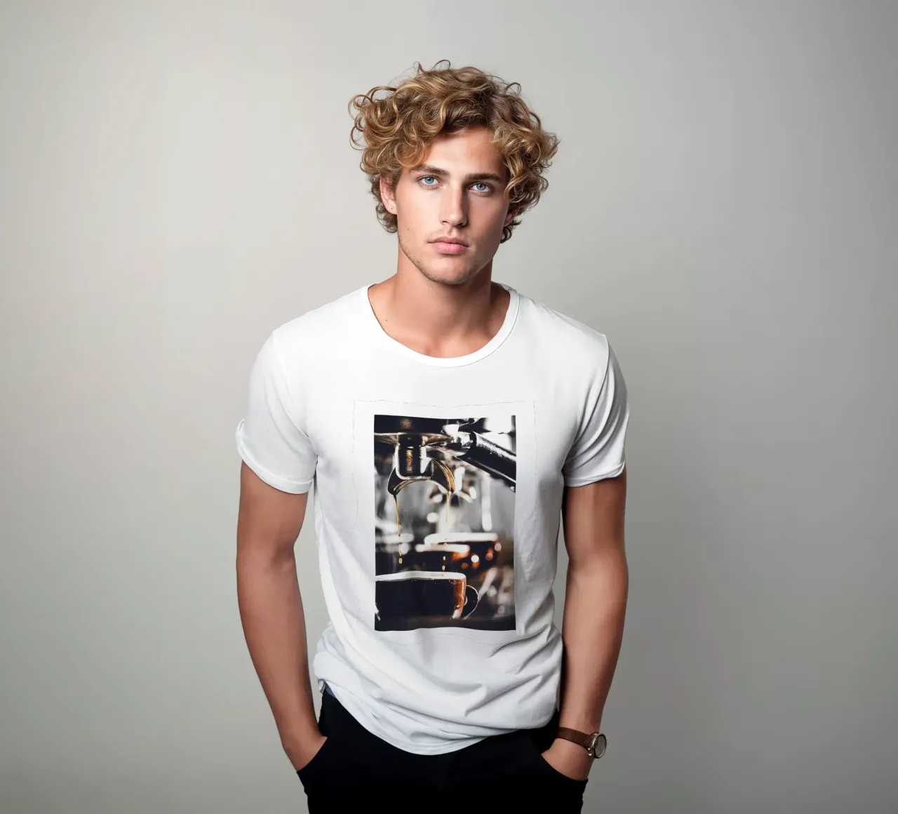 L'indulgenza del caffè - l'espresso d'atmosfera t-shirt da Whole©