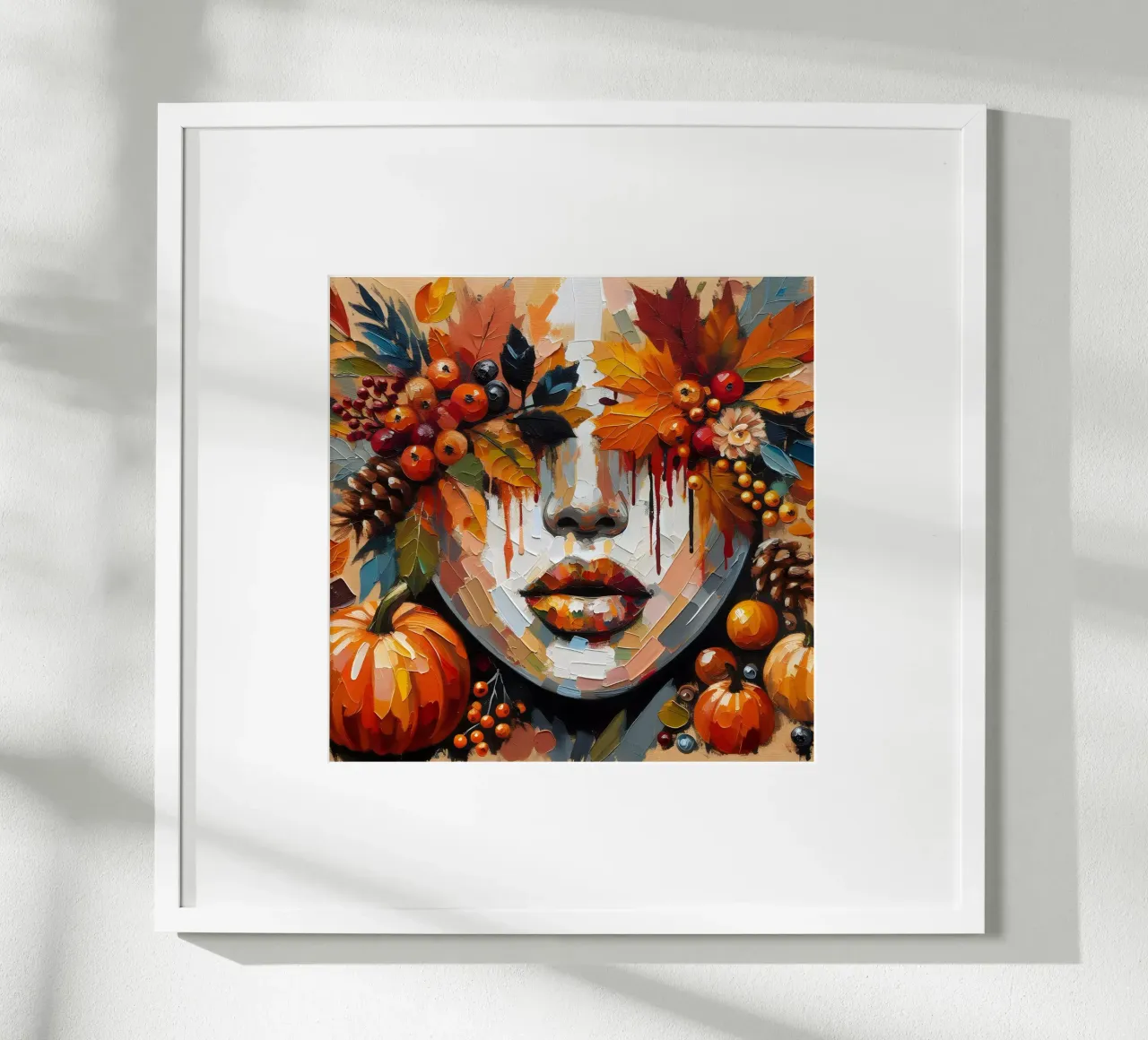 I DONI DELLA NATURA poster con telaio in alluminio da ARTOMATIC