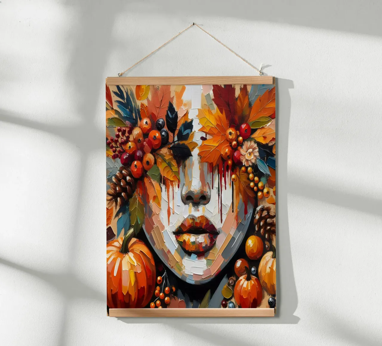 I DONI DELLA NATURA poster con telaio in alluminio da ARTOMATIC
