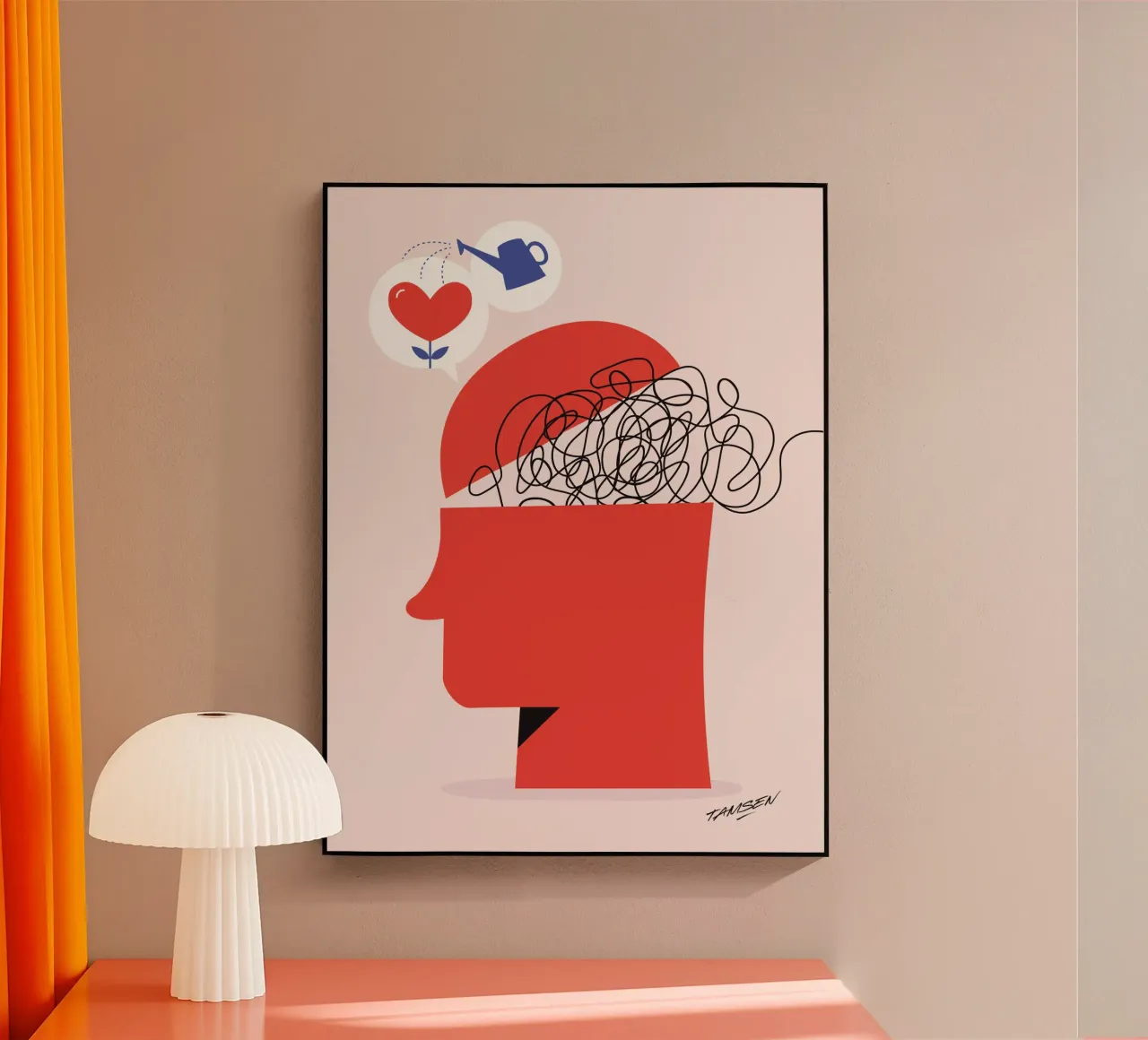 Ansia plexiglass da Tamsen Design