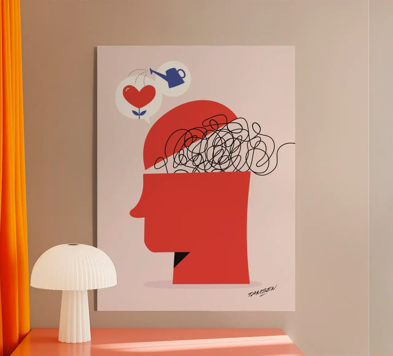 Ansia plexiglass da Tamsen Design