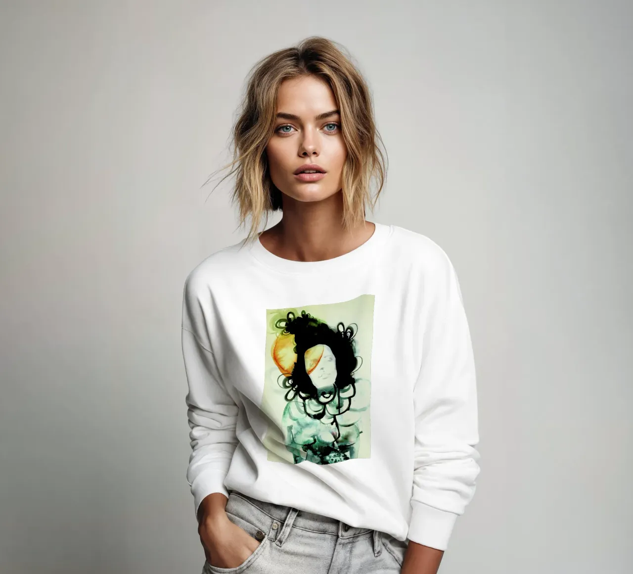 Mermaid felpa da Ekaterina Koroleva