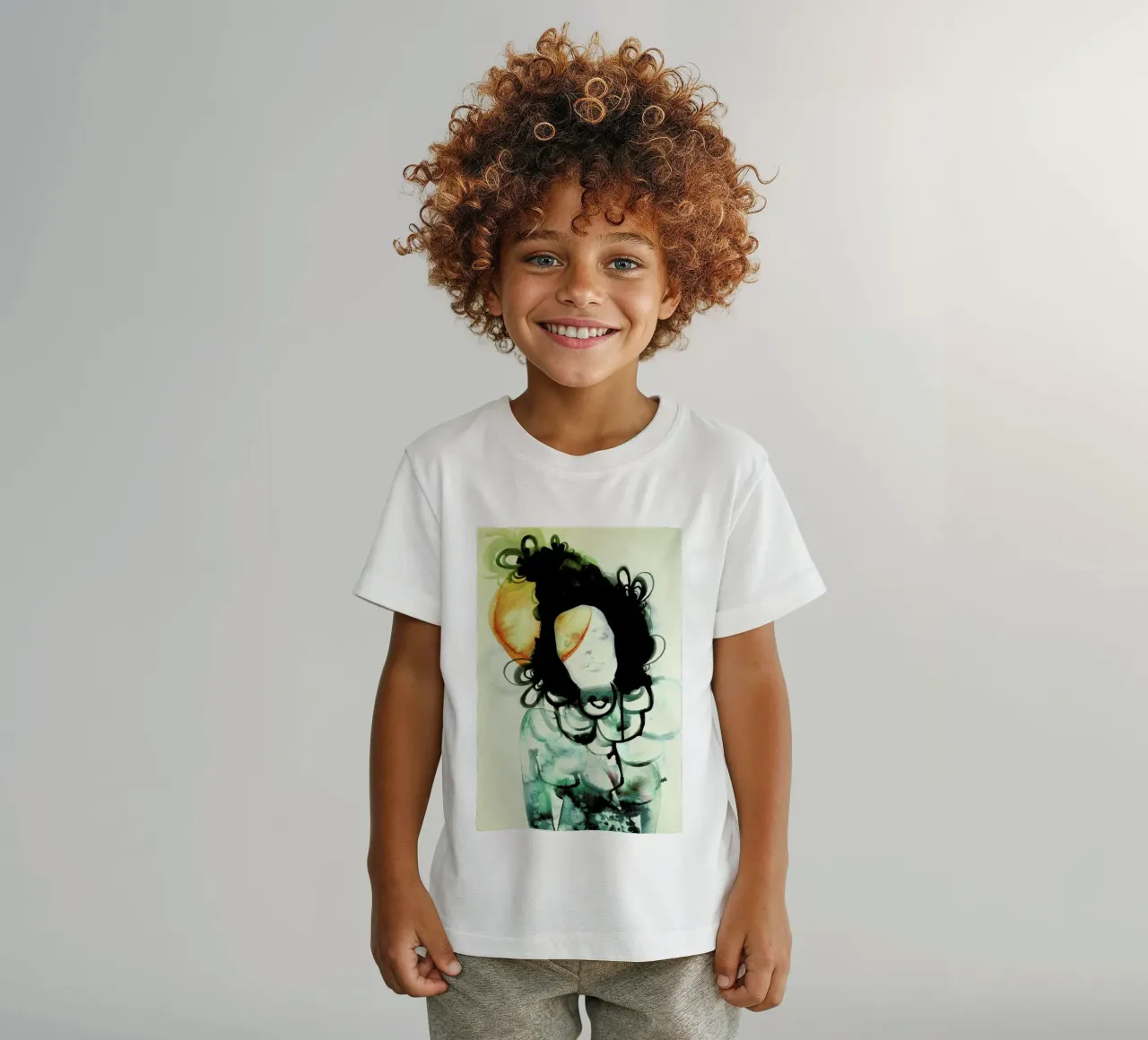 Mermaid t-shirt bambini da Ekaterina Koroleva