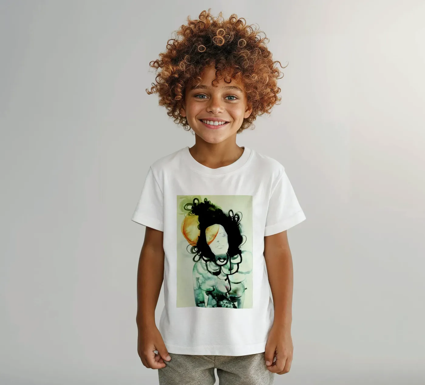Mermaid t-shirt bambini da Ekaterina Koroleva