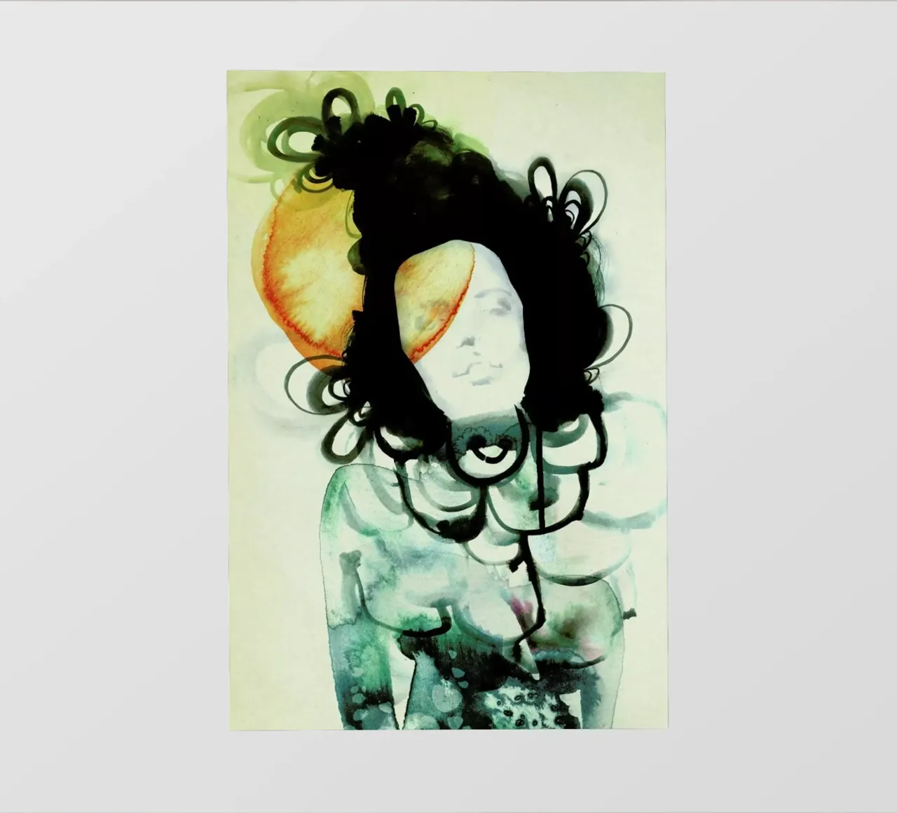 Mermaid pellicola backlit da Ekaterina Koroleva