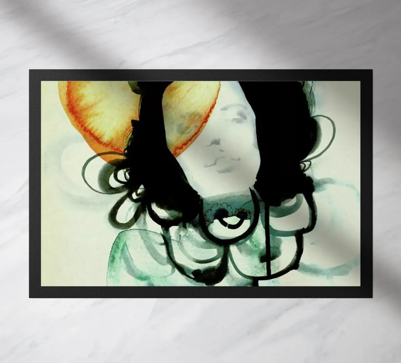 Mermaid deurmat van Ekaterina Koroleva