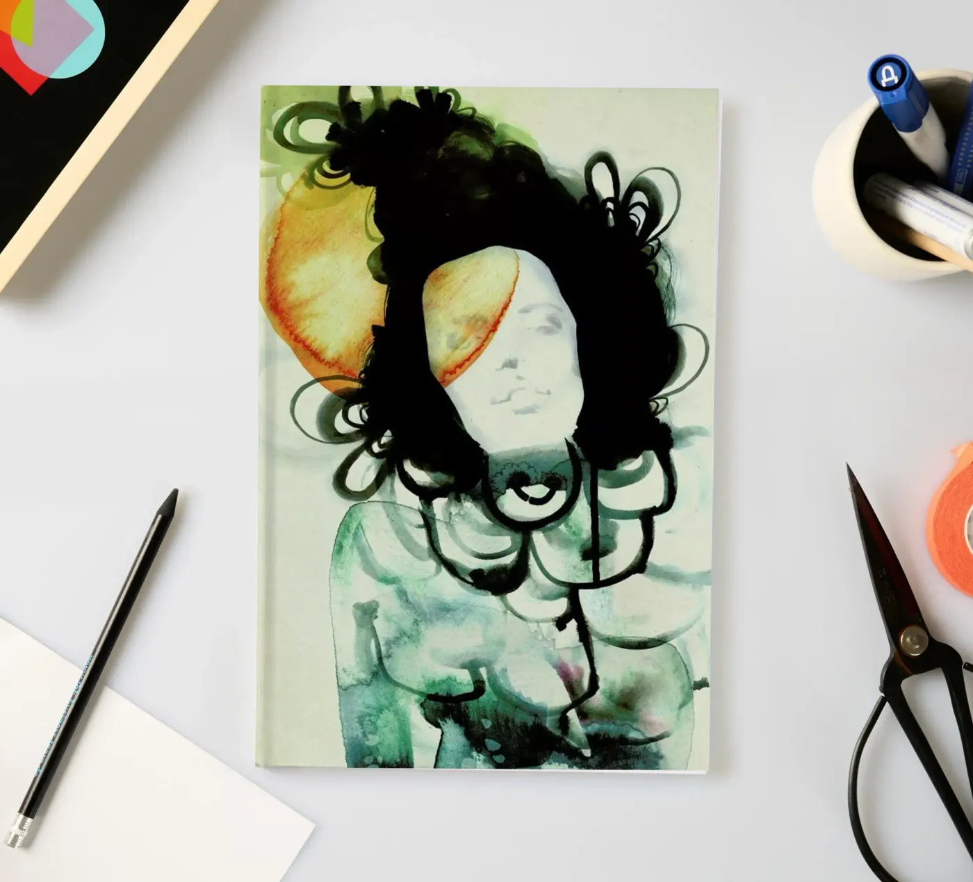 Mermaid notebook by Ekaterina Koroleva