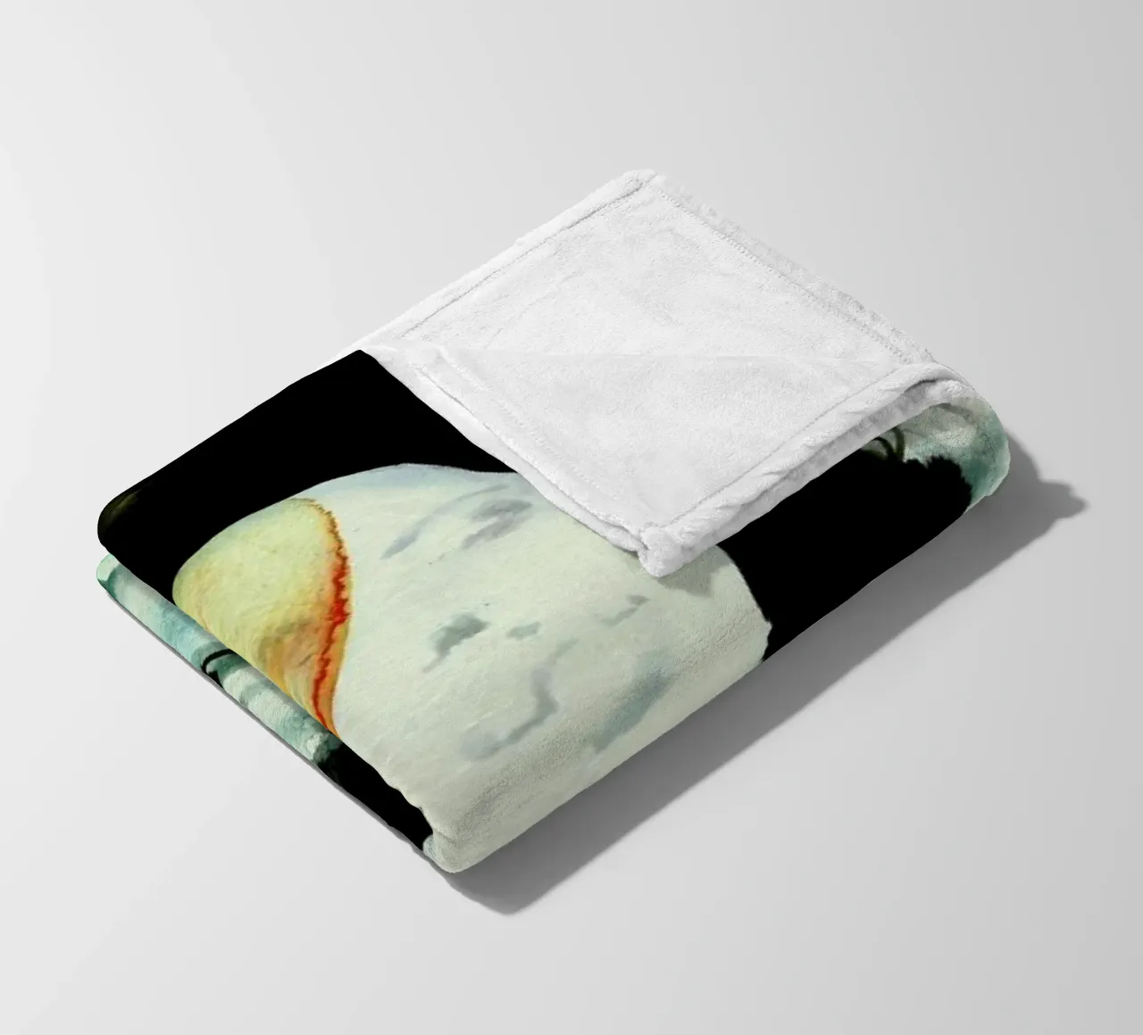 Mermaid Fleecedecke von Ekaterina Koroleva