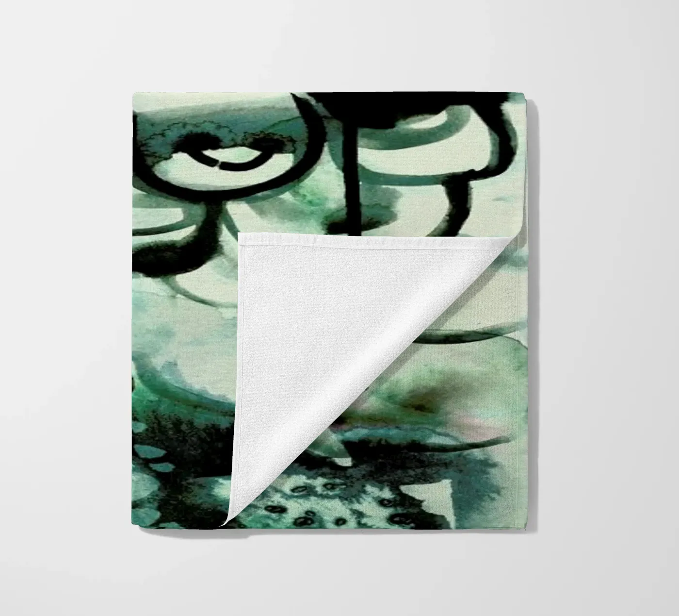 Mermaid beach towel by Ekaterina Koroleva