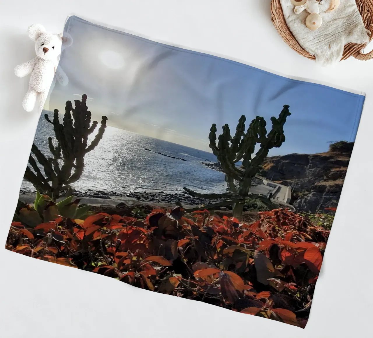 Holz #23 Fleecedecke von ZAMART - Fotografie