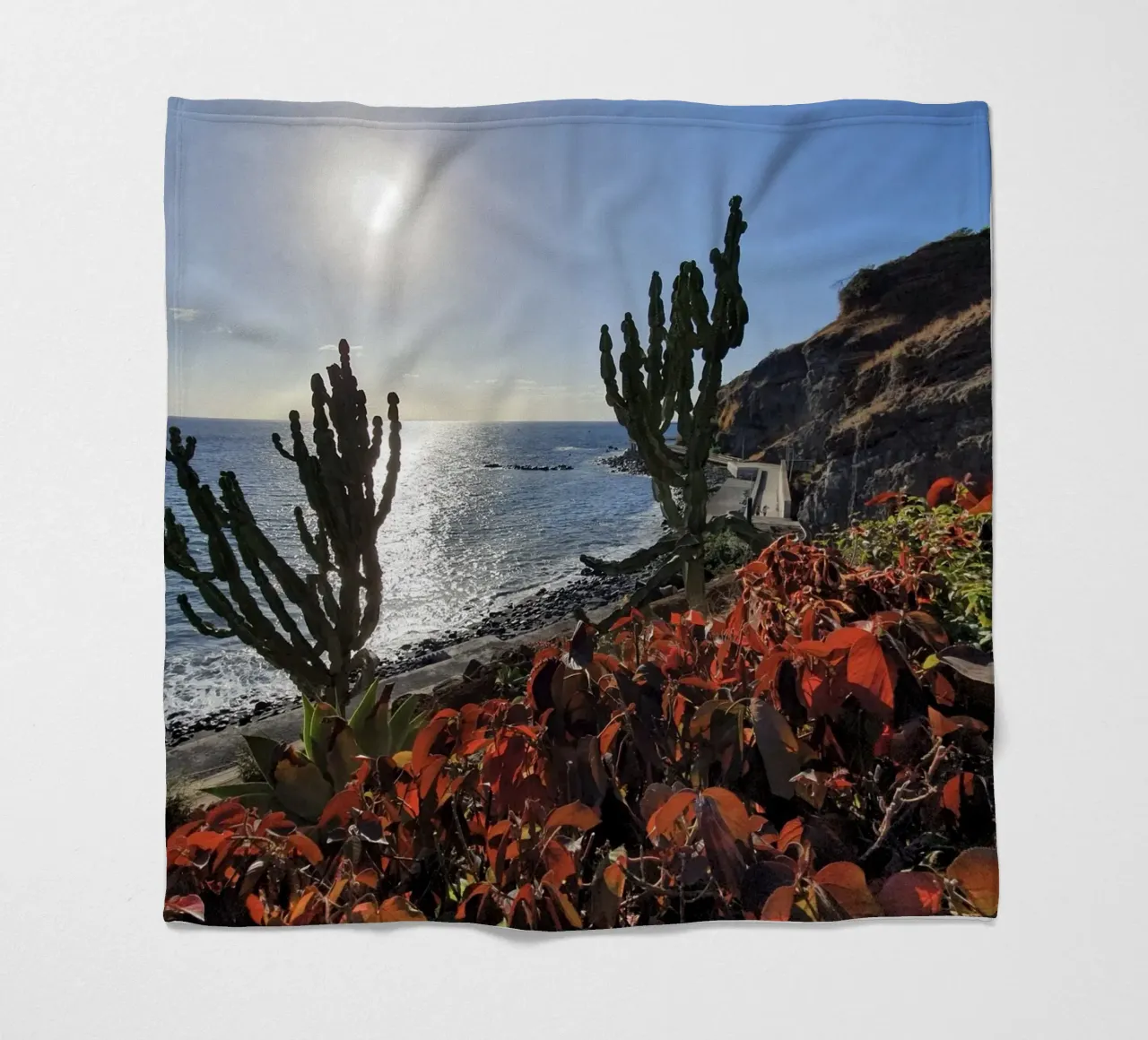 Holz #23 Fleecedecke von ZAMART - Fotografie