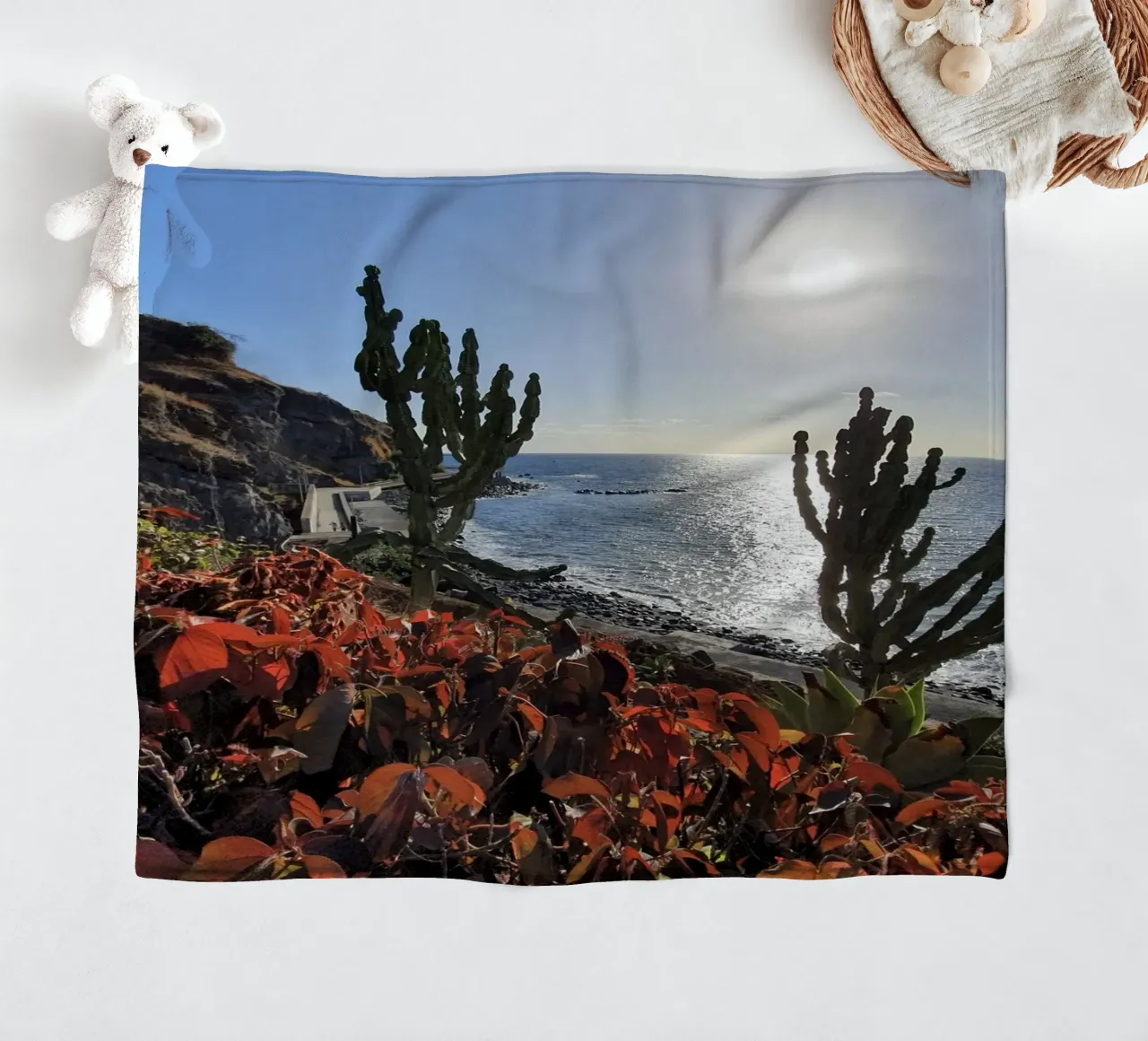 Holz #23 Fleecedecke von ZAMART - Fotografie