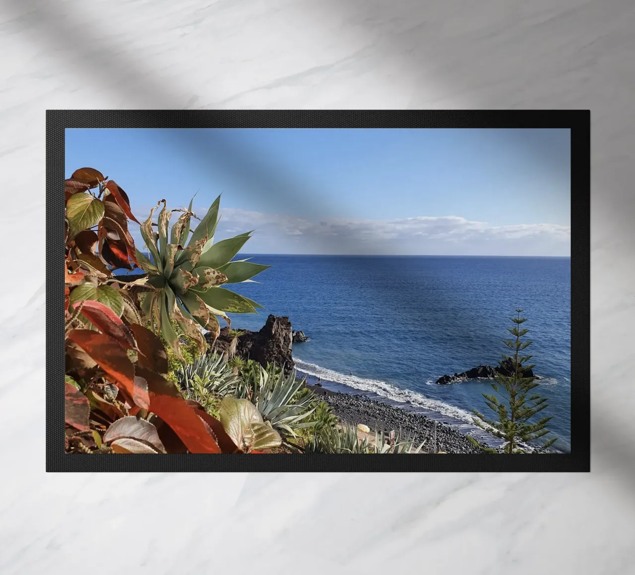 Wood #24 deurmat van ZAMART - Fotografie