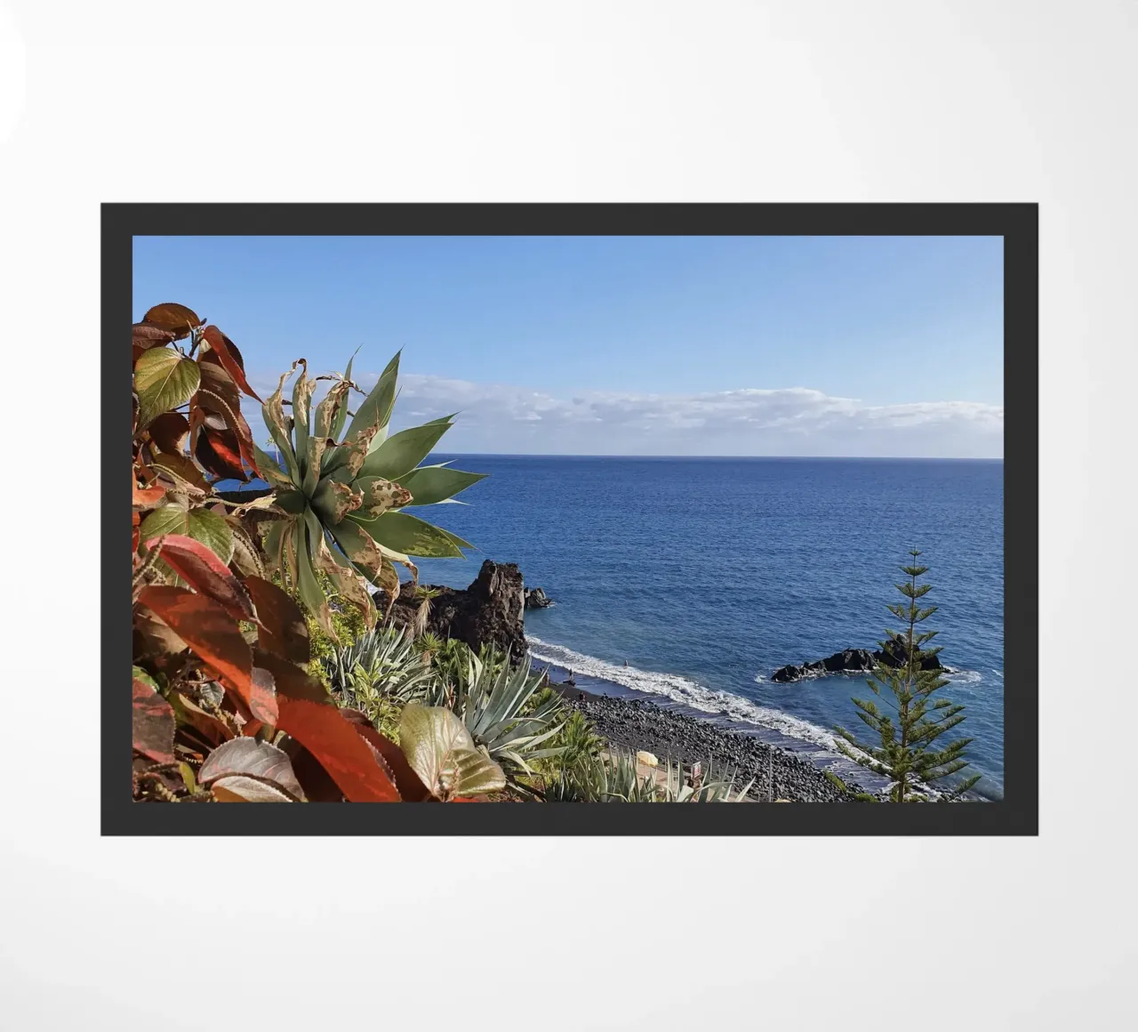 Wood #24 deurmat van ZAMART - Fotografie