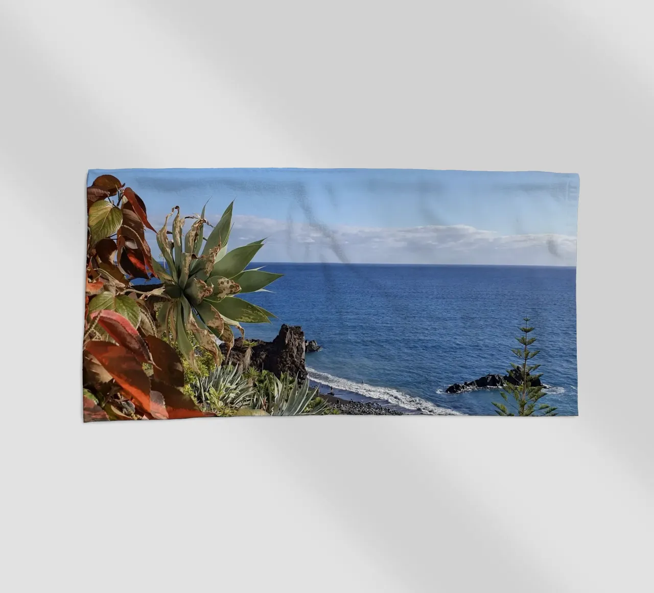 Wood #24 beach towel by ZAMART - Fotografie