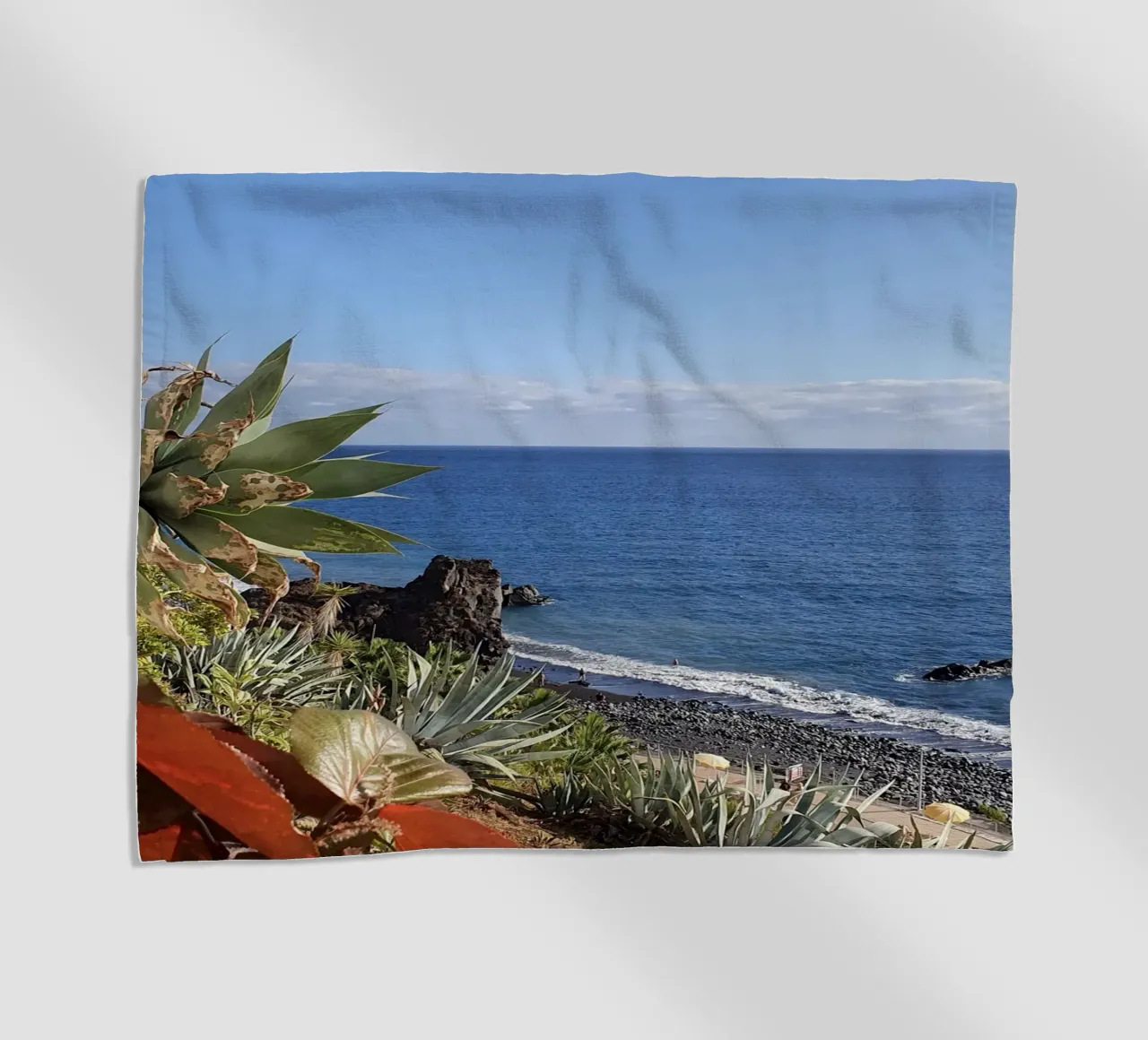 Wood #24 beach towel by ZAMART - Fotografie