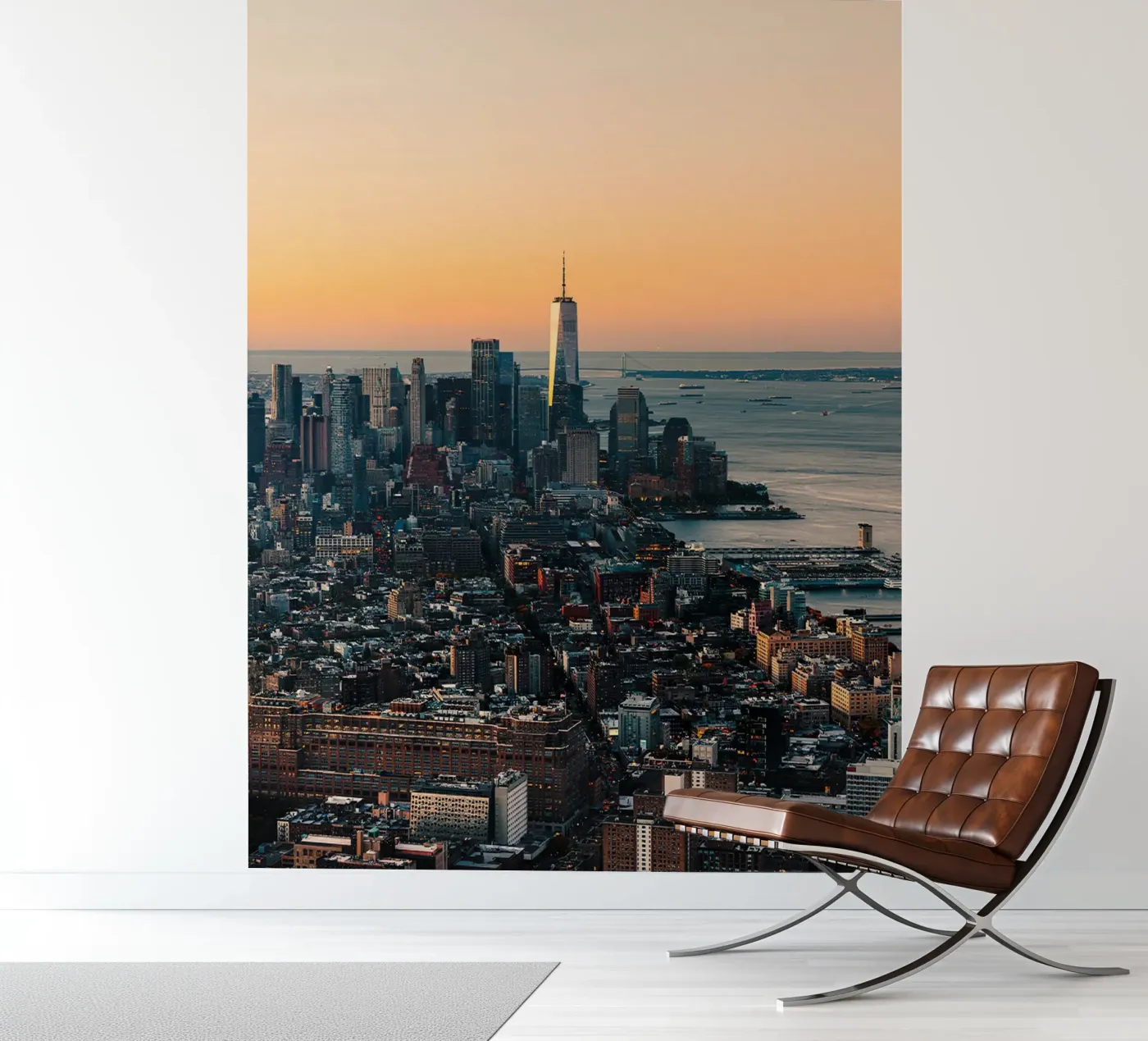 Manhattan Skyline fotobehang van Gerarldking Mellisa