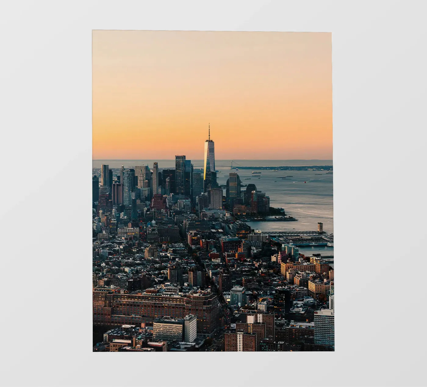 Manhattan Skyline fotobehang van Gerarldking Mellisa