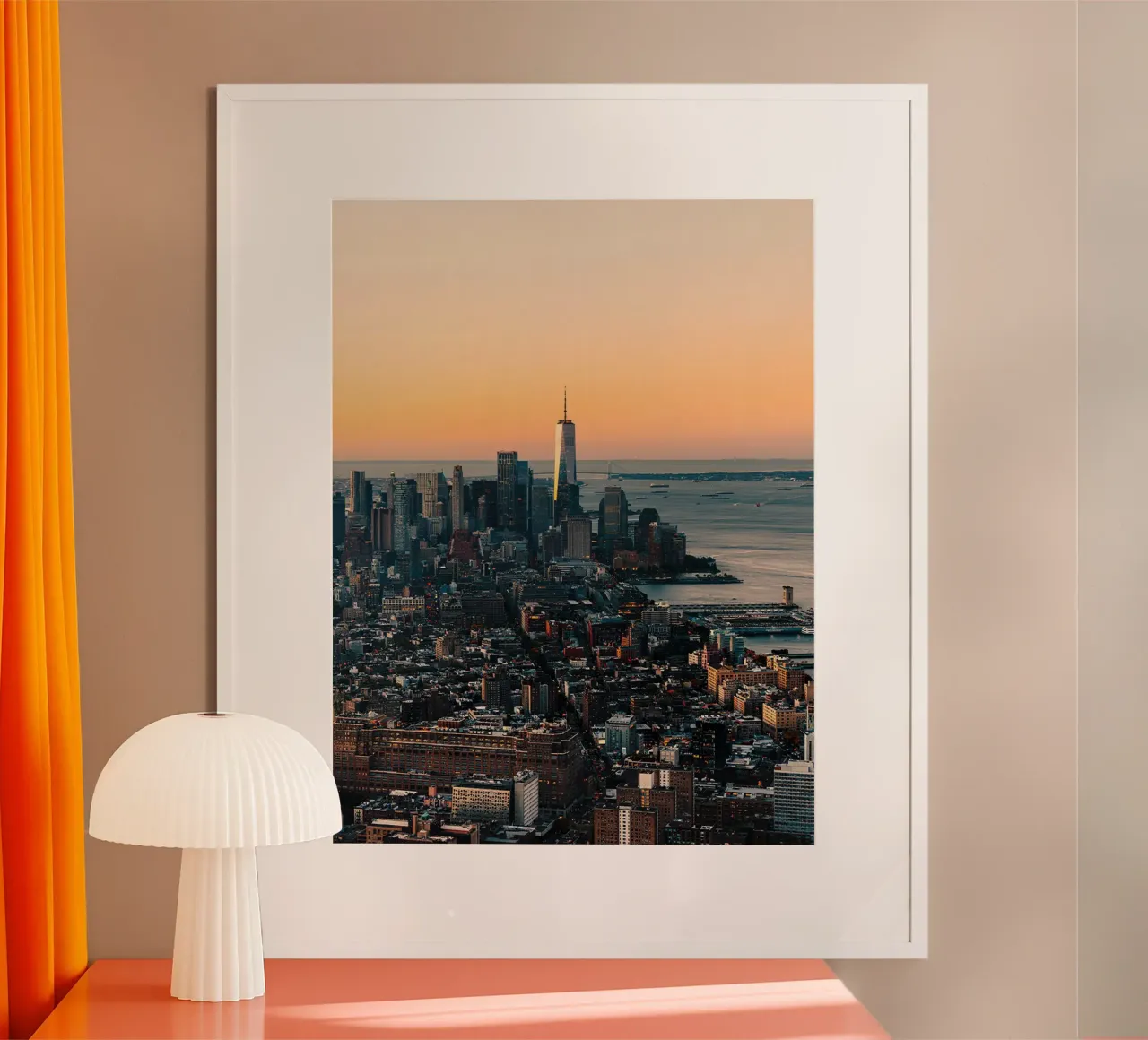 Manhattan Skyline poster da Gerarldking Mellisa