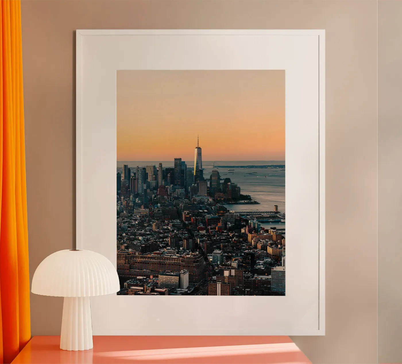 Manhattan Skyline Poster von Gerarldking Mellisa